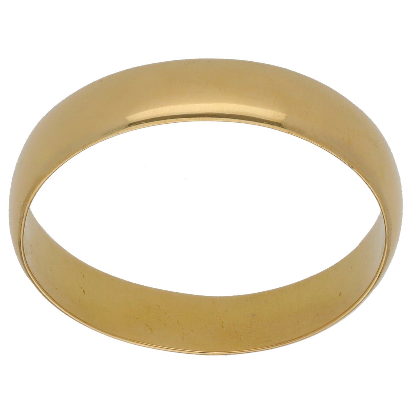18ct Gold Plain Wedding Ring Size V