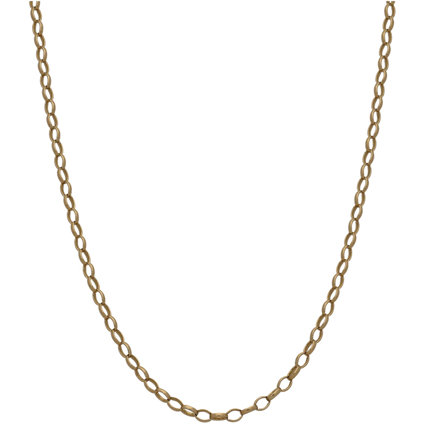 9ct Gold Belcher Chain 20"