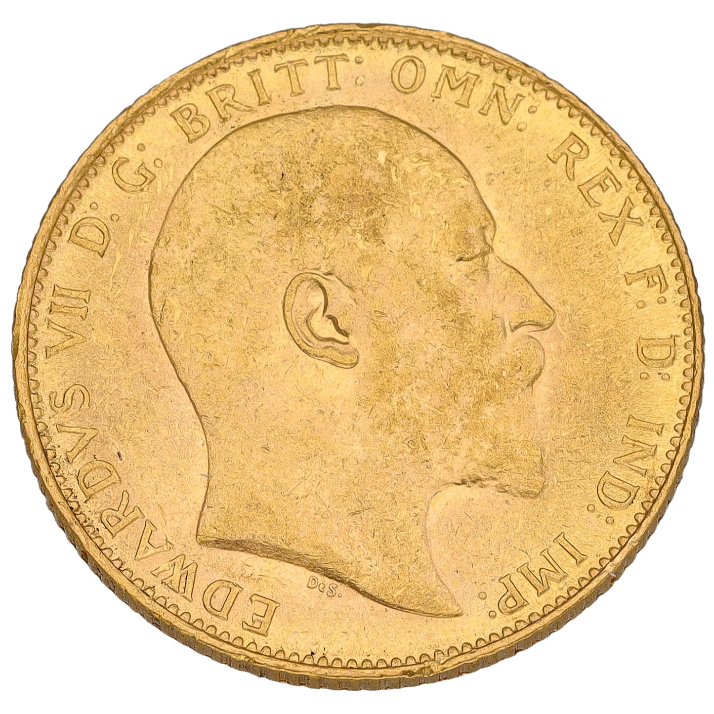 22ct Gold King Edward VII Full Sovereign Coin 1907