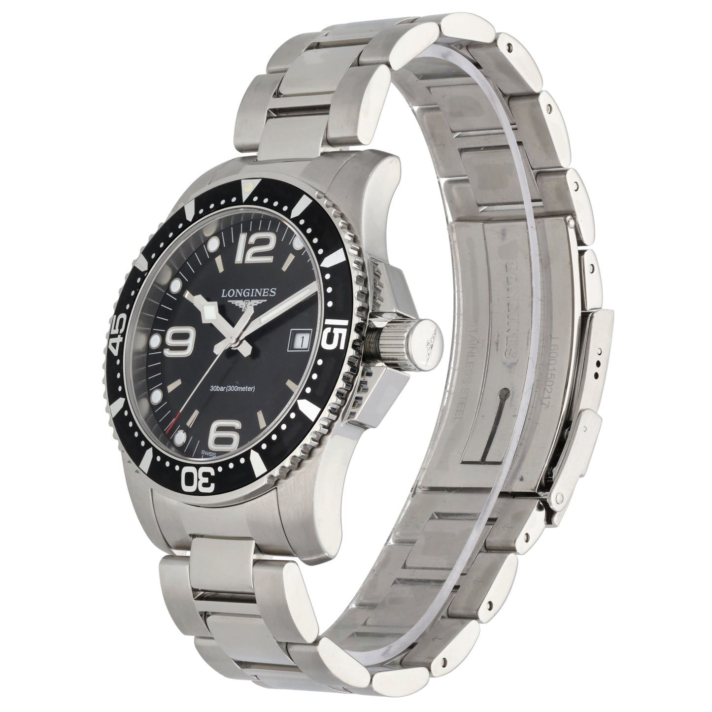 Longines Hydro Conquest L3.840.4 44mm Stainless Steel Watch