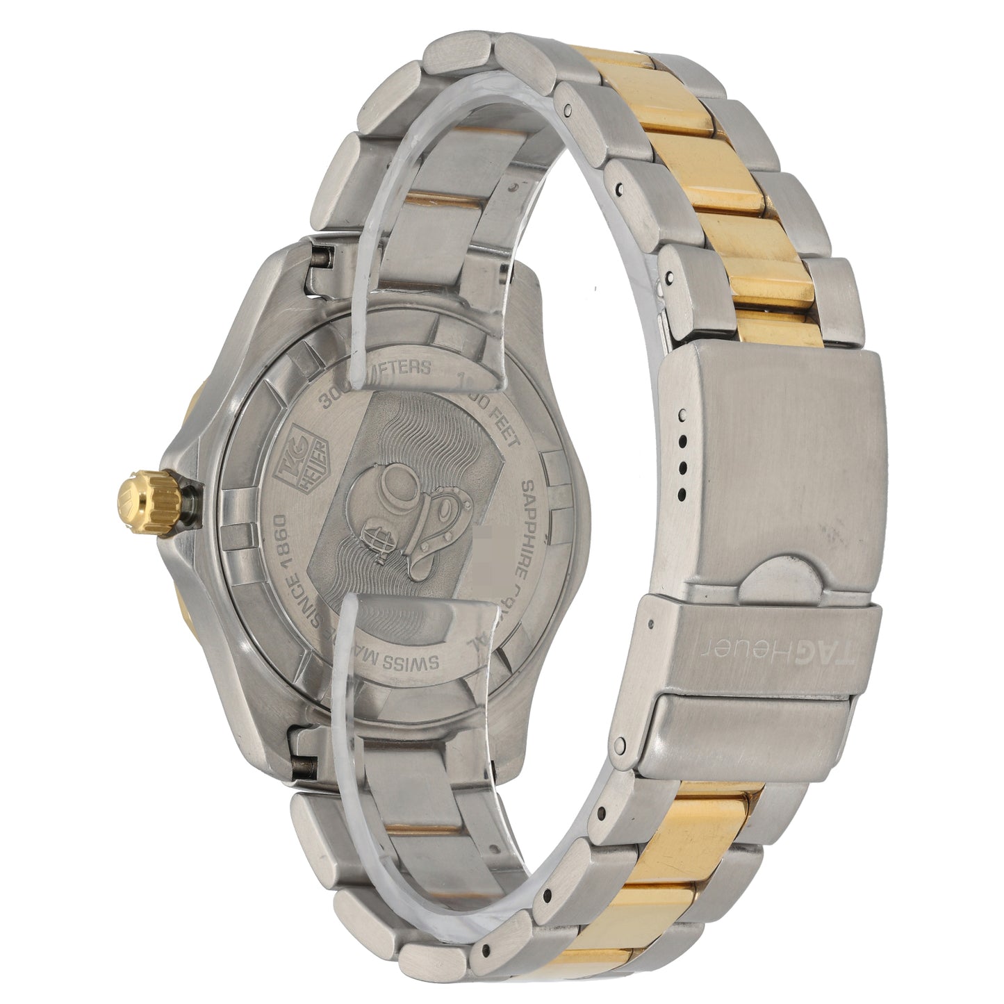 Tag Heuer Aquaracer WAB1120 38mm Bi-Colour Watch