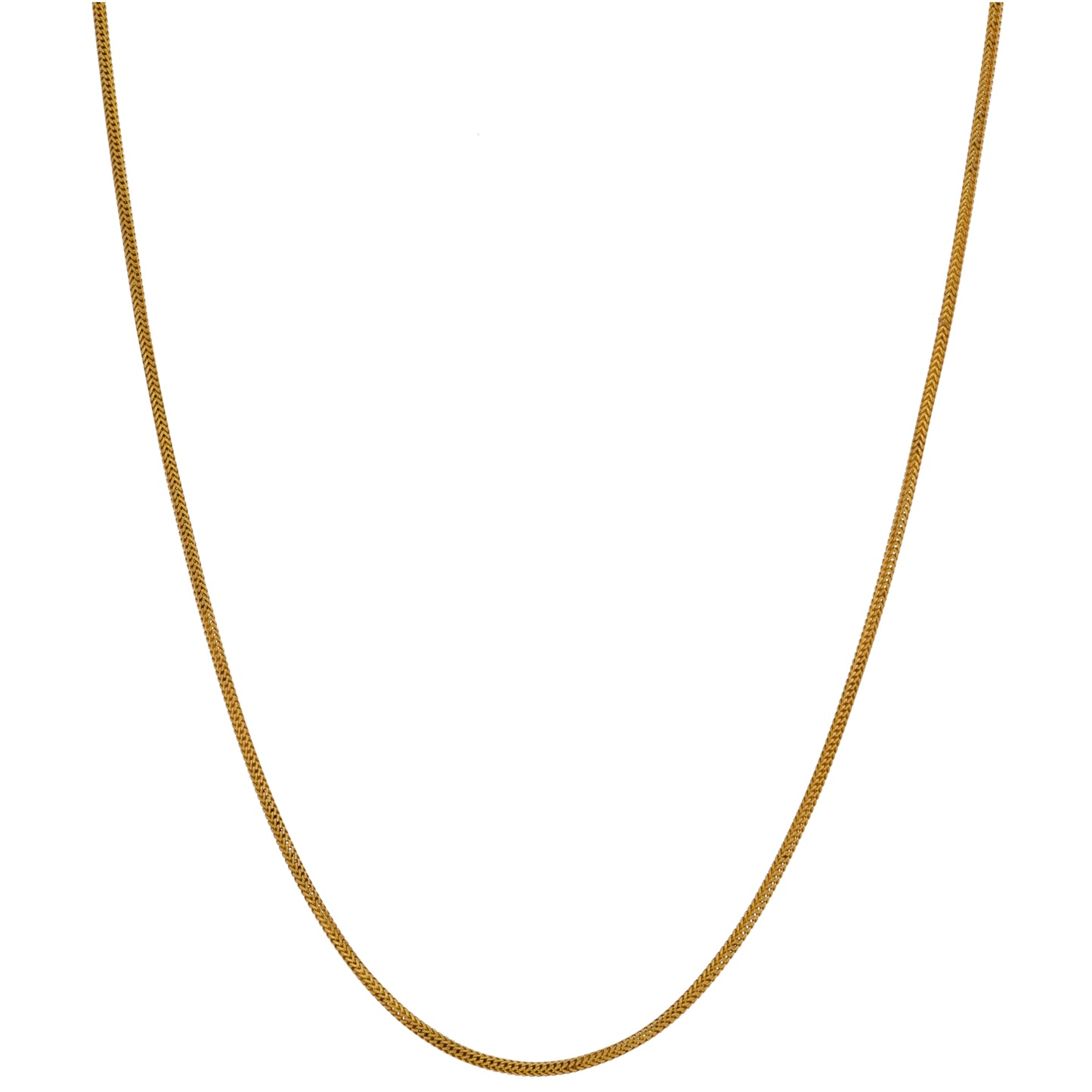 22ct Gold Snake Chain 18"