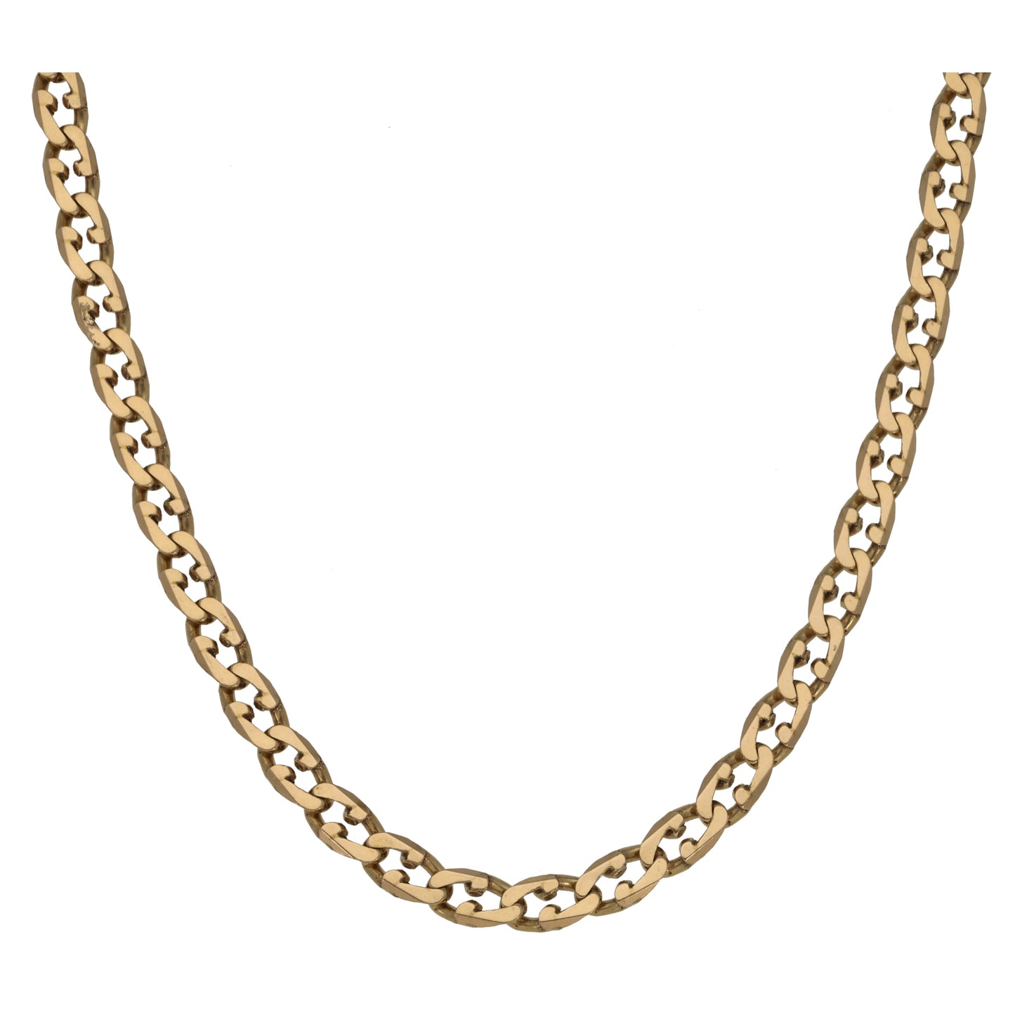 9ct Gold Curb Chain 20"