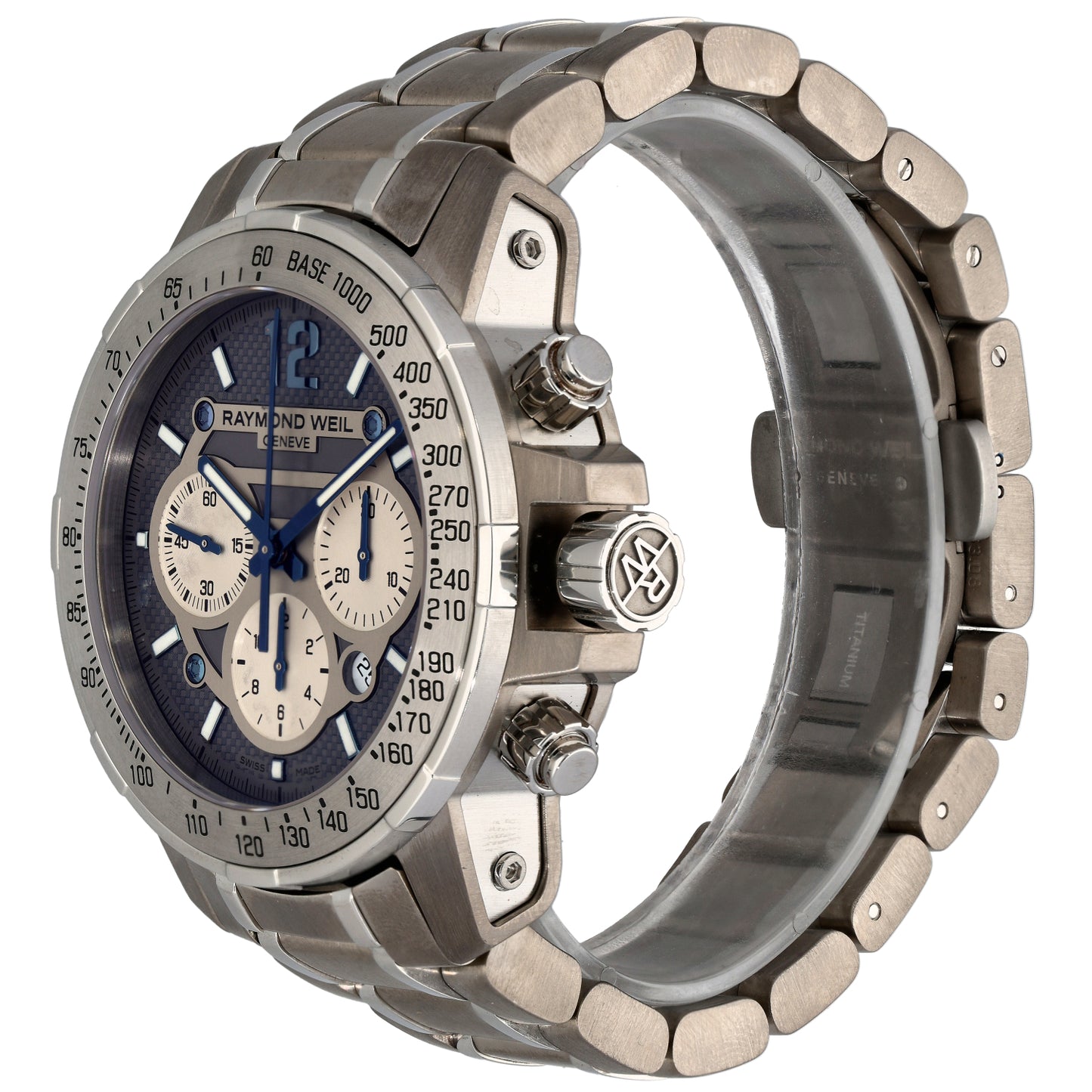 Raymond Weil Nabucco 7800 46mm Titanium Watch