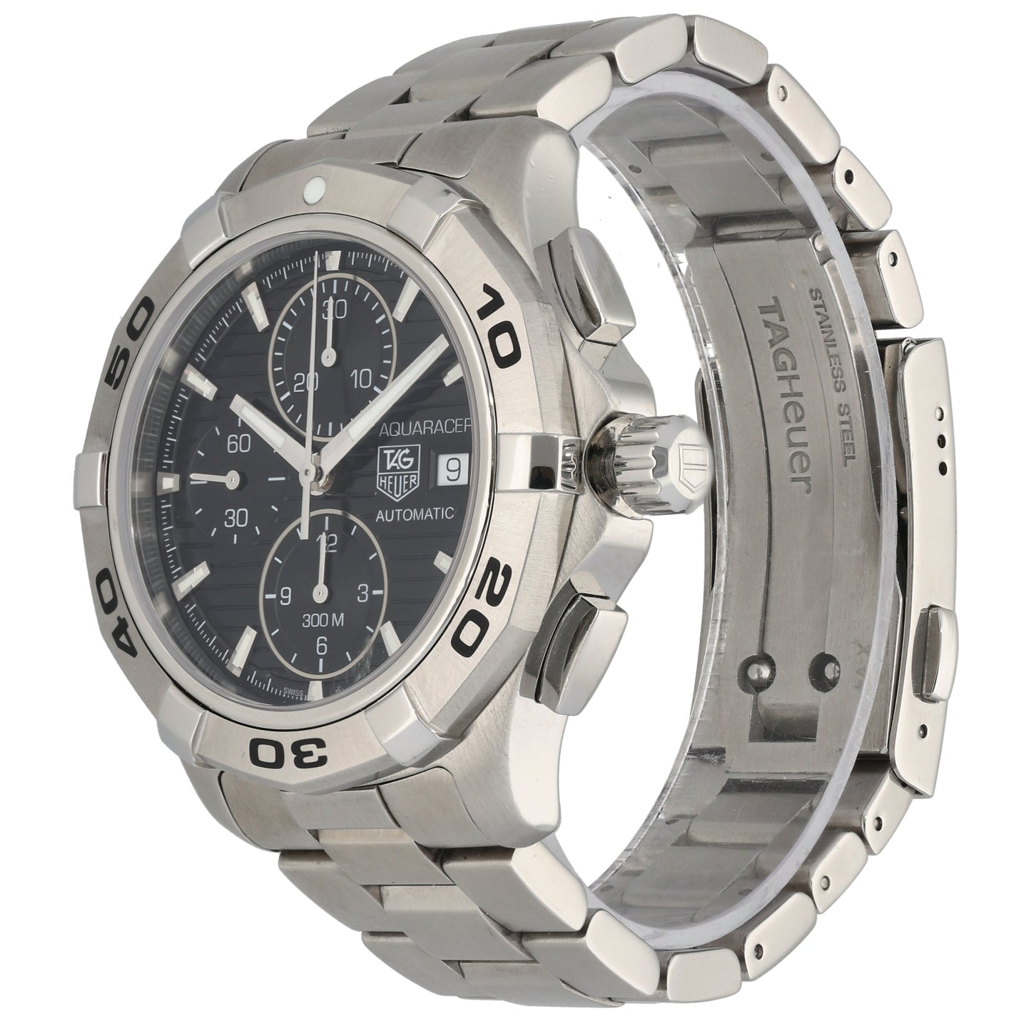 Tag Heuer Aquaracer CAP2110-0 44mm Stainless Steel Watch