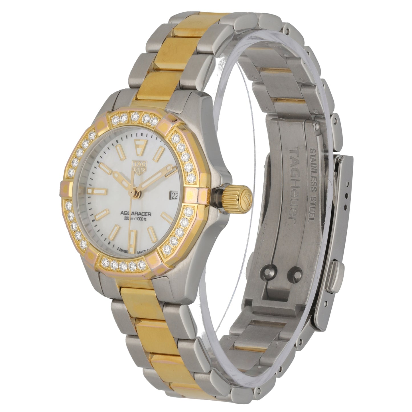 Tag Heuer Aquaracer WBD1421 27mm Bi-Colour Watch