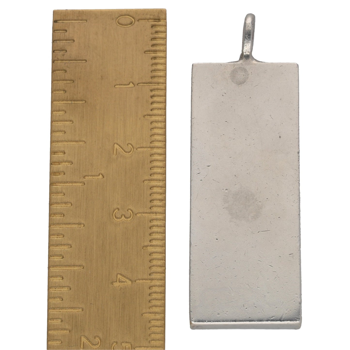 Sterling Silver Ingot Pendant