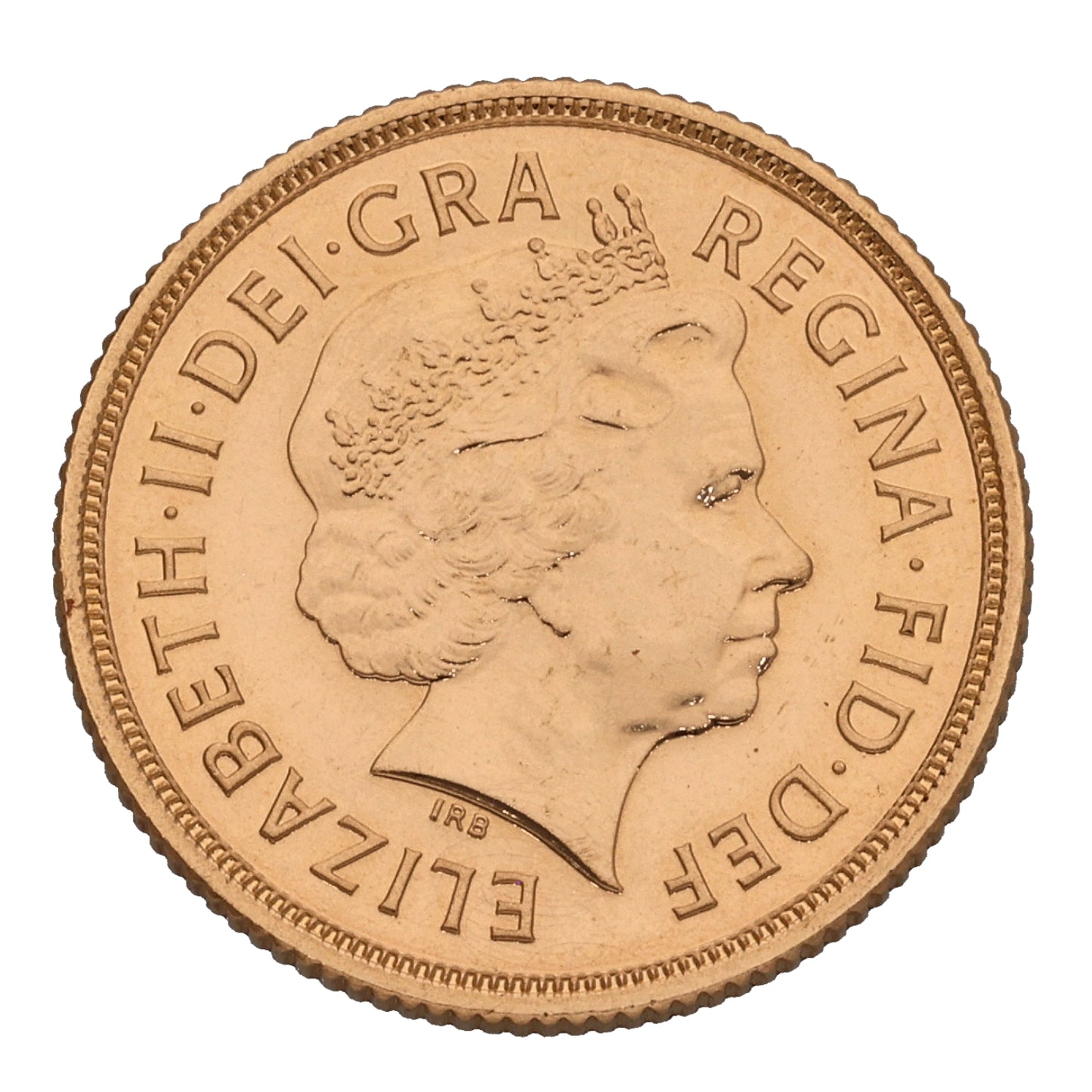 22ct Gold Queen Elizabeth II Full Sovereign Coin 2012