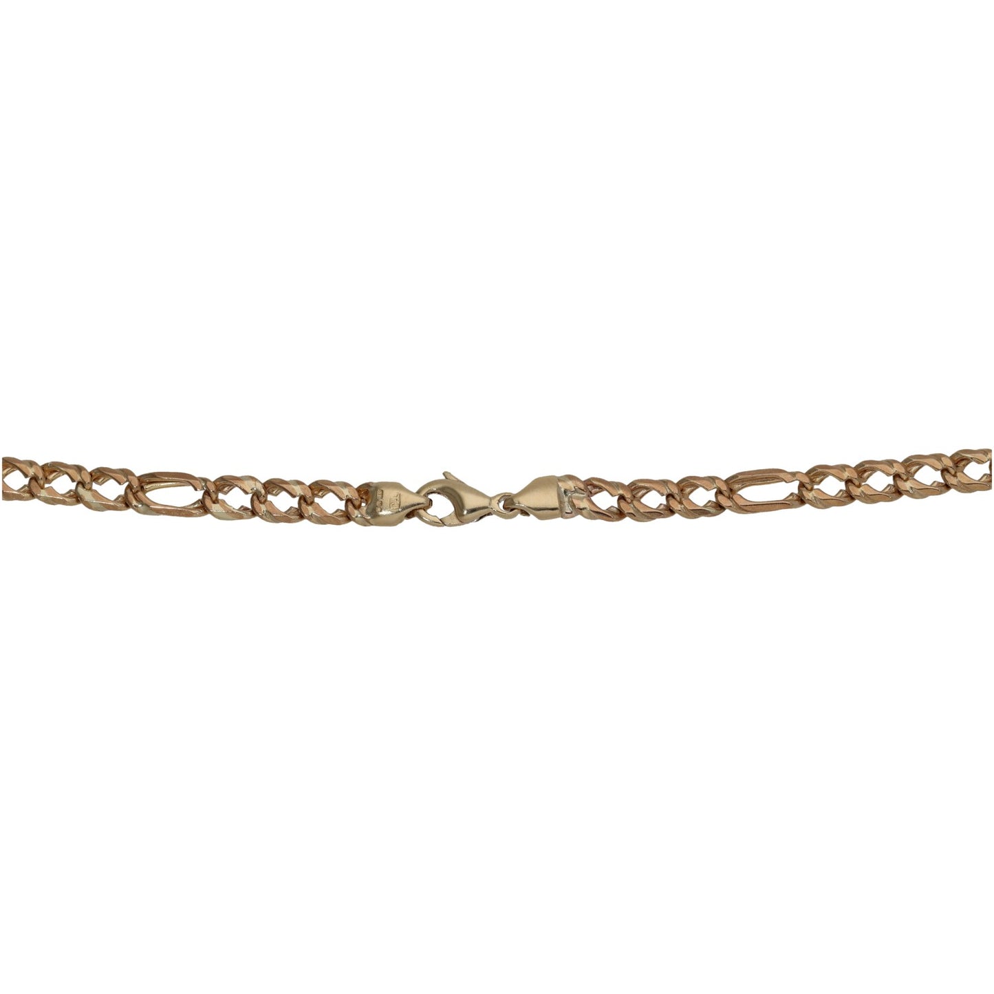 9ct Gold Figaro Chain 15"