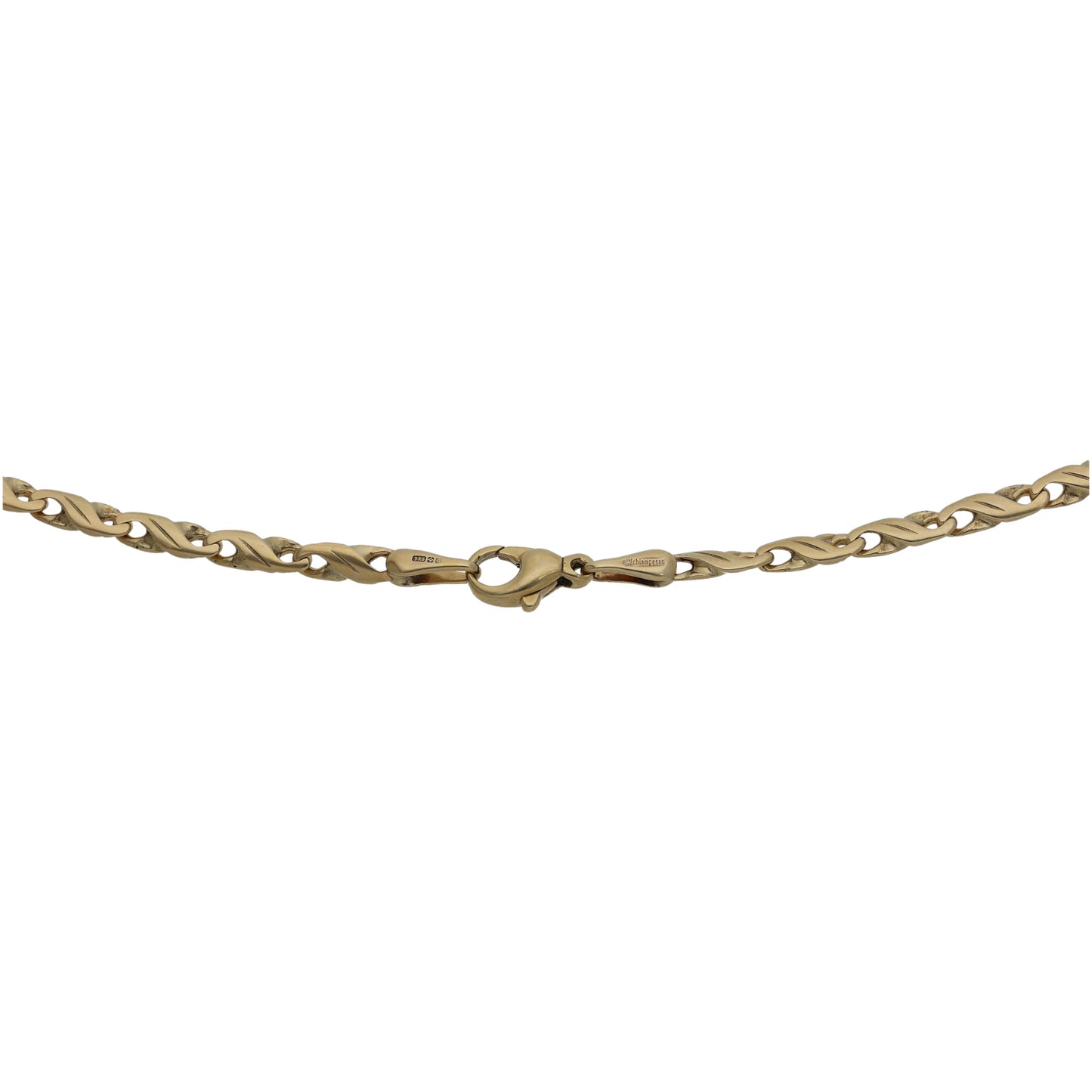 9ct Gold Fancy Necklace 20"