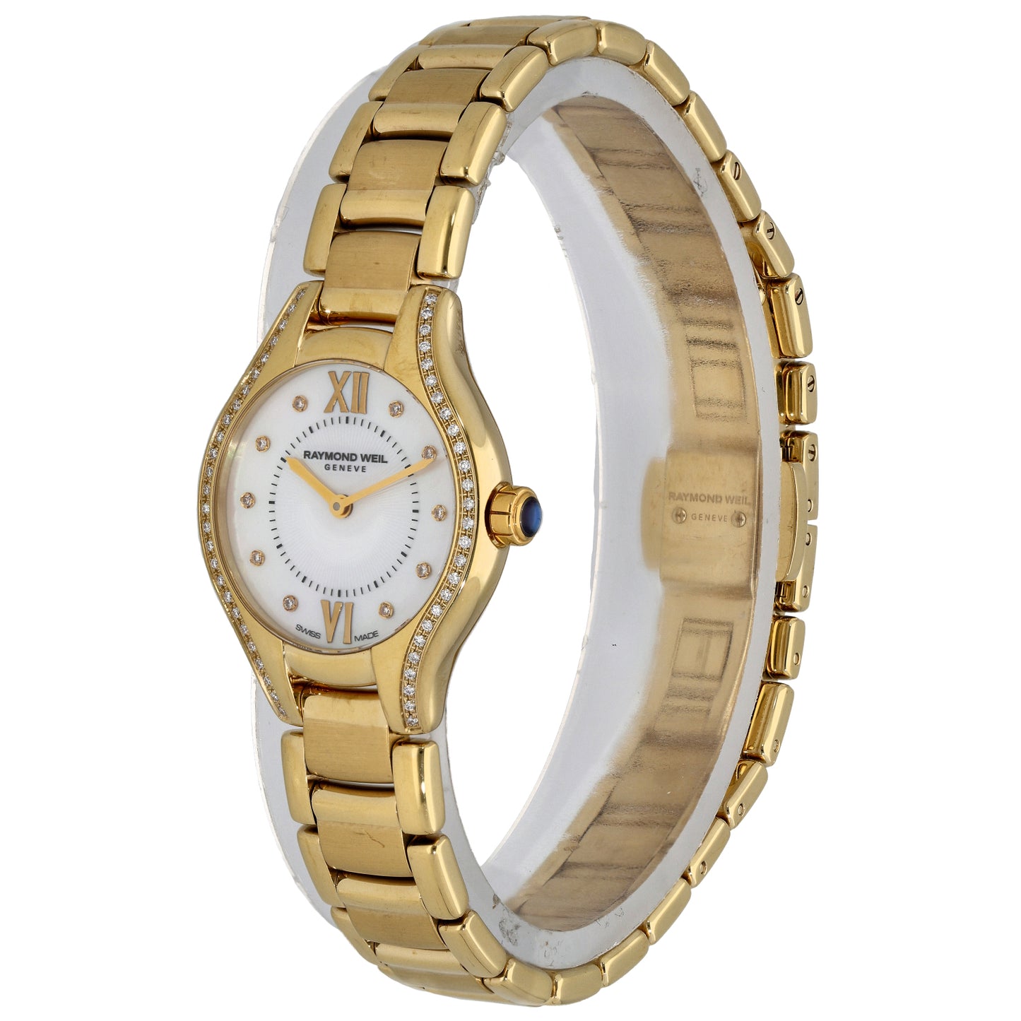Raymond Weil Noemia 5124 24mm Gold Plated Watch