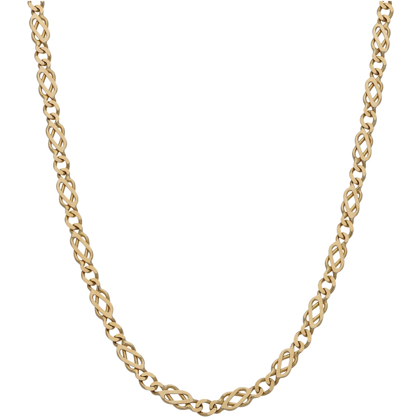 9ct Gold Fancy Necklace 24"
