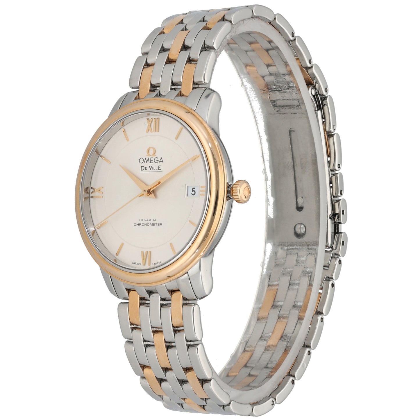 Omega De Ville Prestige 424.20.37.20.02.002 36.8mm Bi-Colour Watch