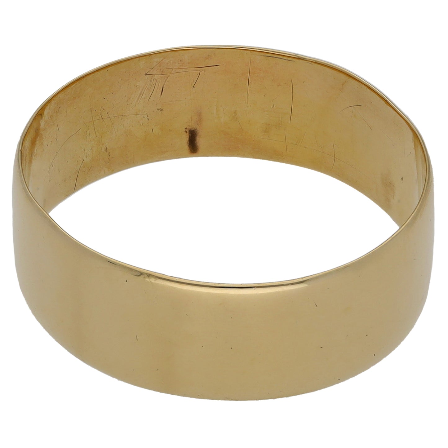 9ct Gold Plain Wedding Ring Size W