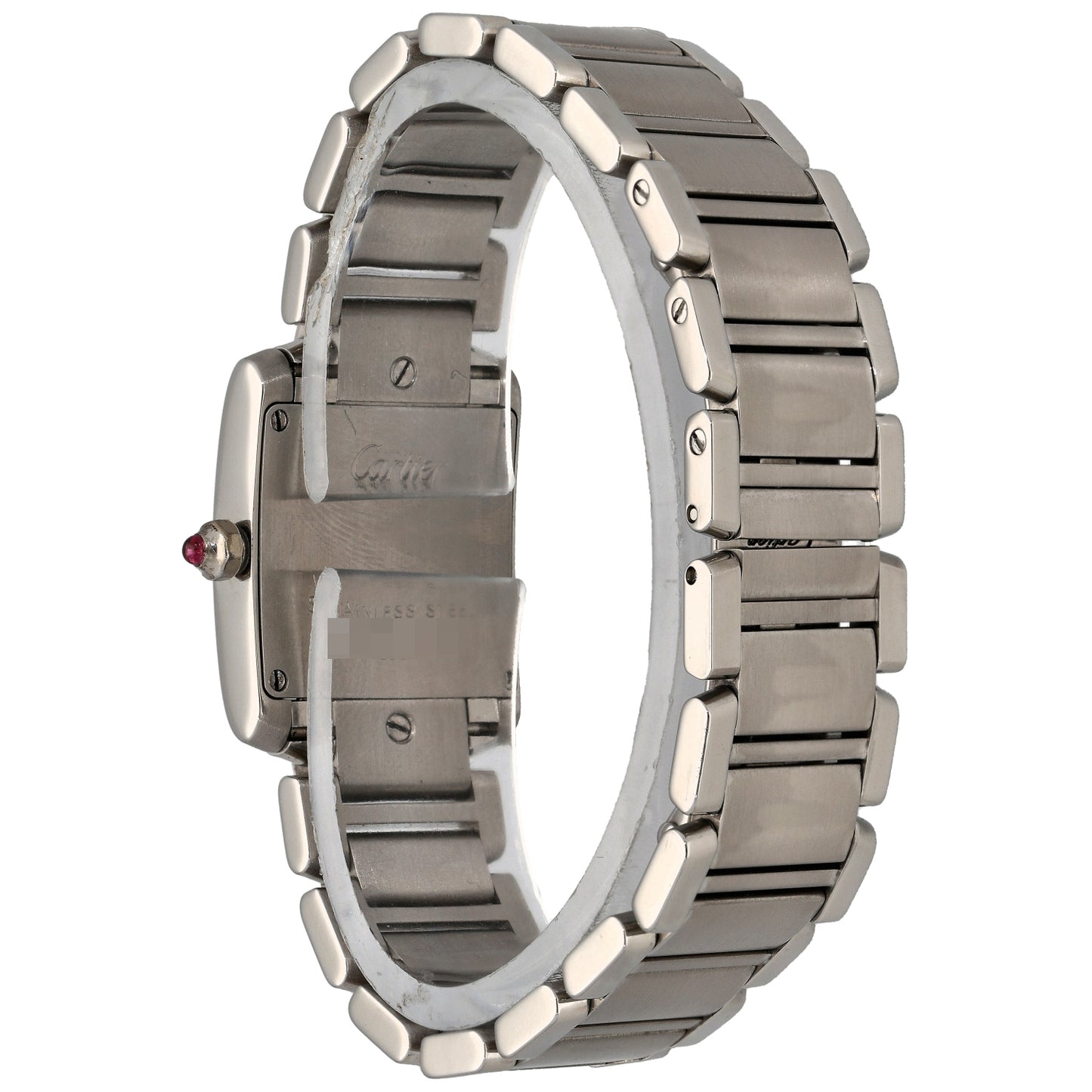 Cartier Tank Francaise 2384 20mm Stainless Steel Watch
