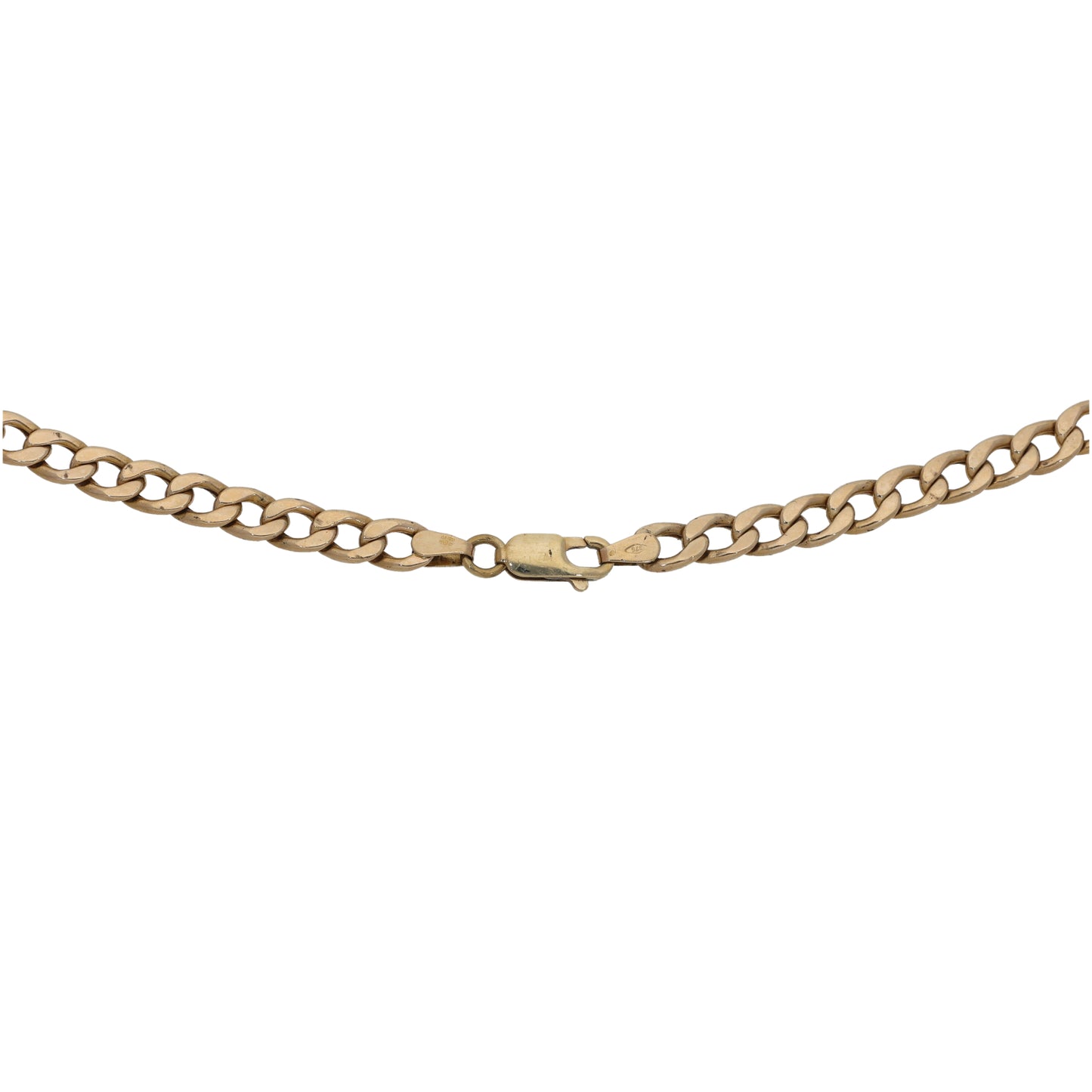 9ct Gold Curb Chain 20"
