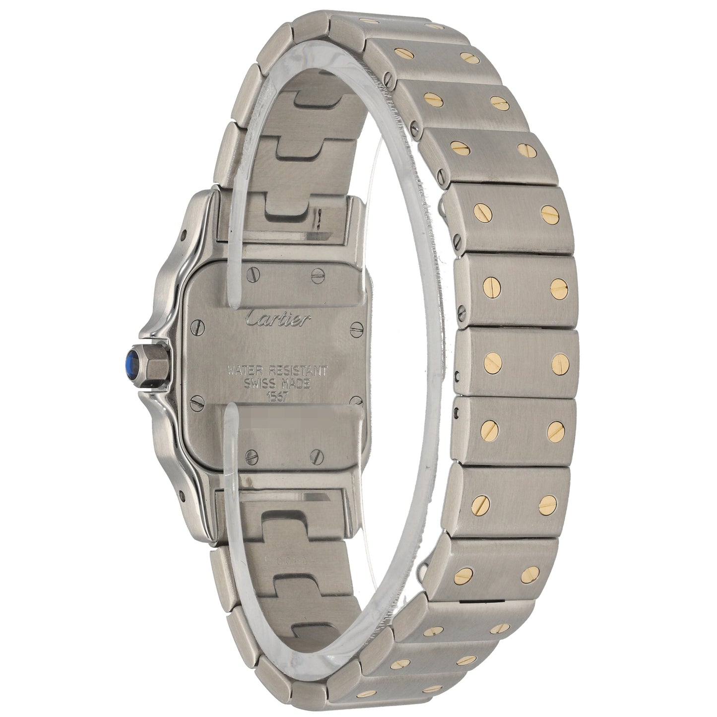 Cartier Santos Galbee 1567 24mm Bi-Colour Watch