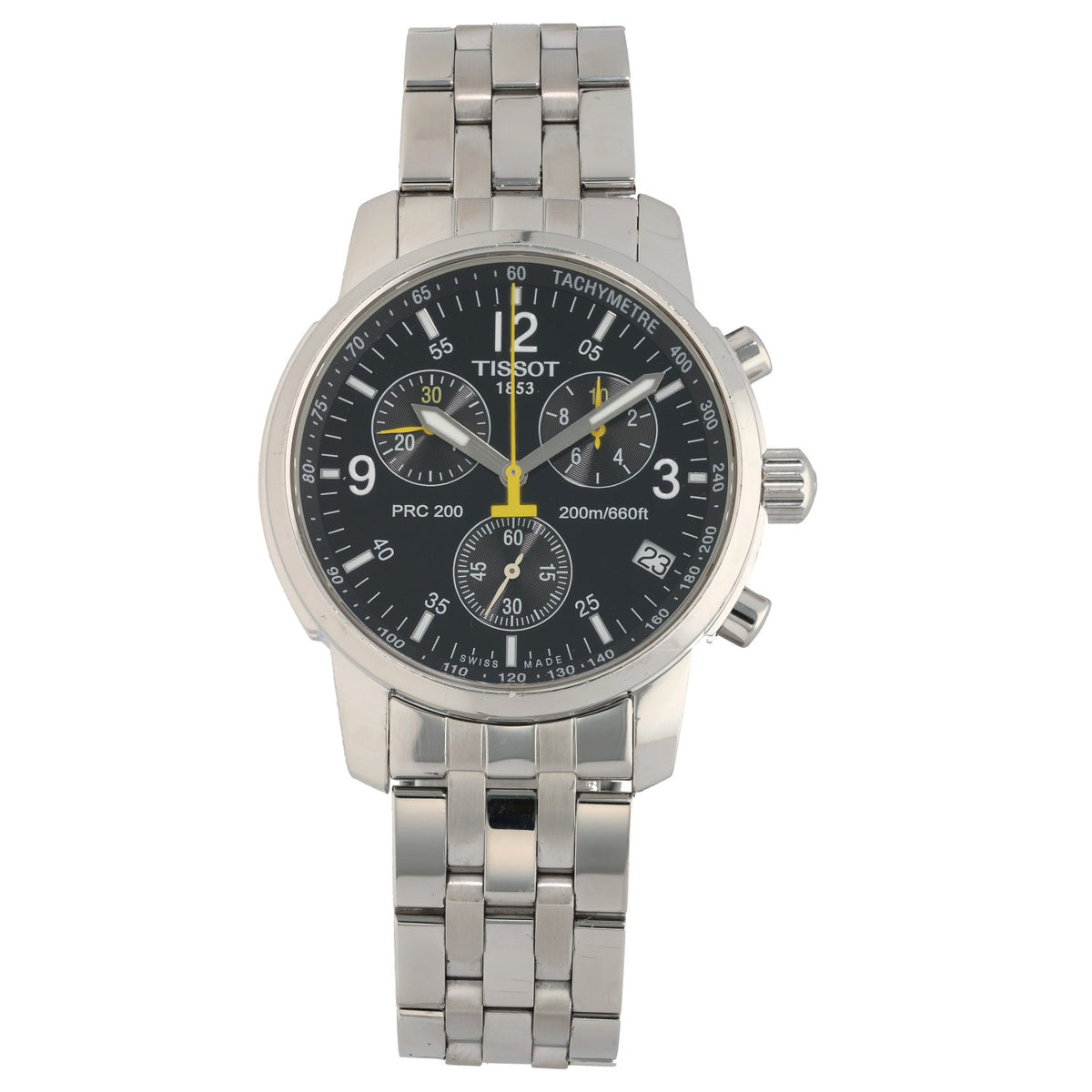 Tissot PRC200 T461 39mm Stainless Steel Watch