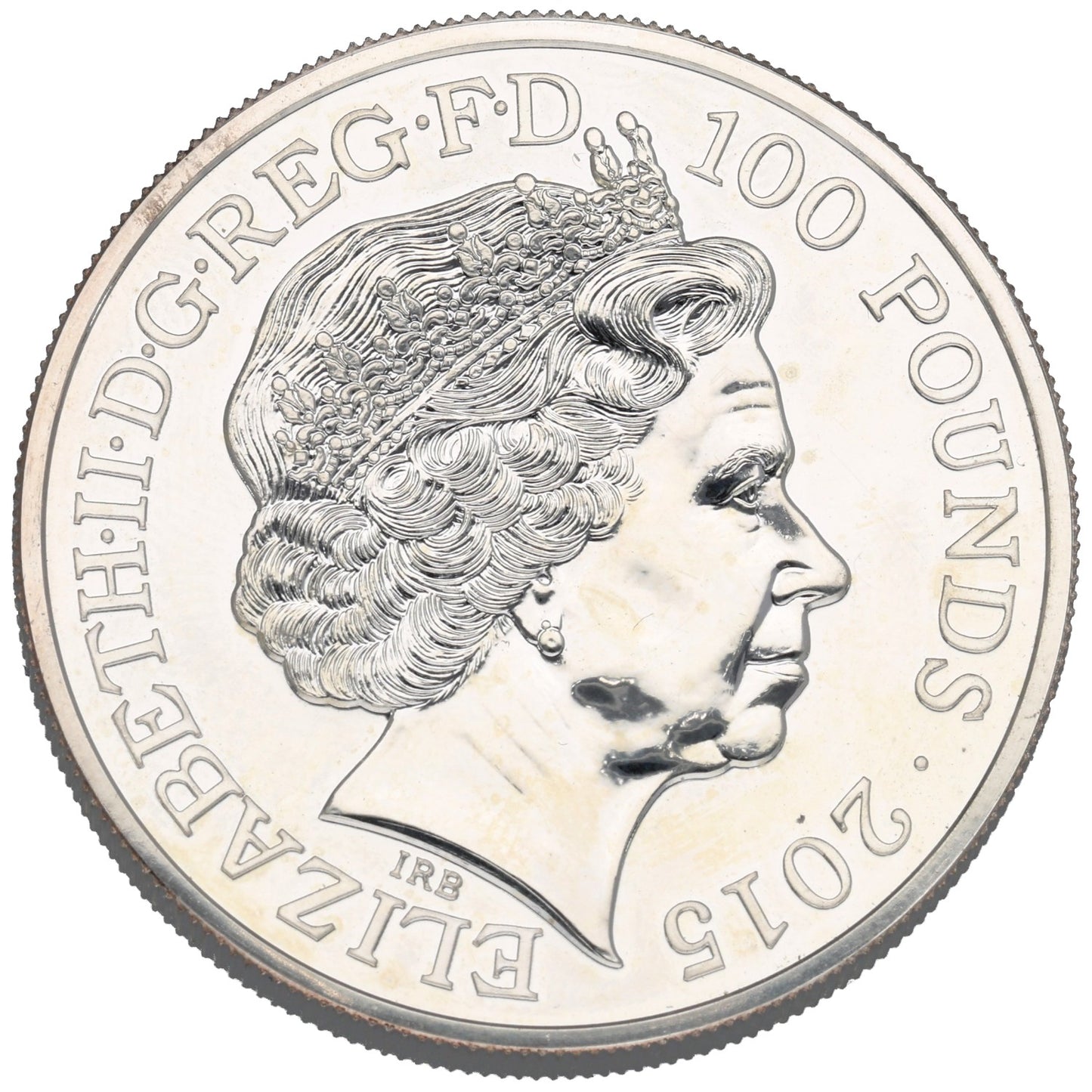 Fine Silver Big Ben 2 OZ Coin 2015