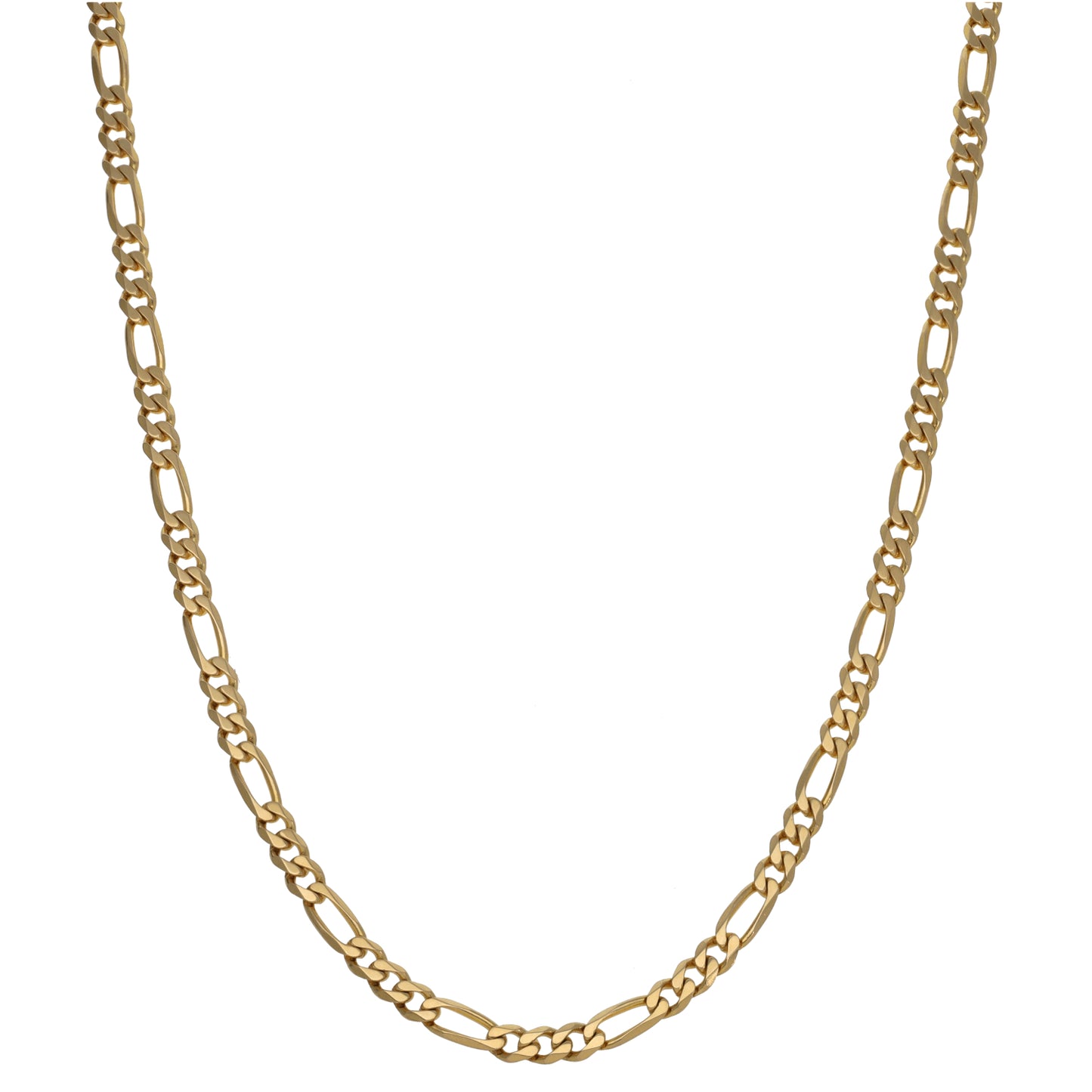 9ct Gold Figaro Chain 20"