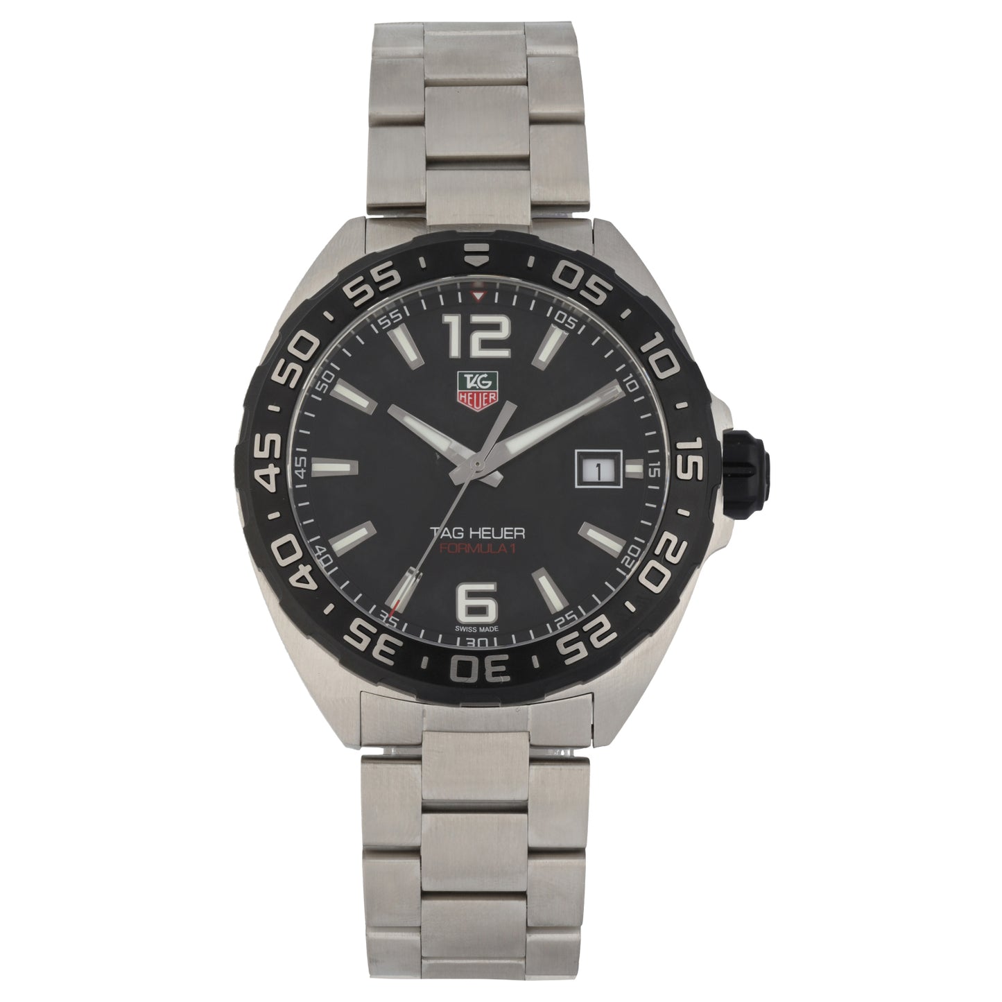 Tag Heuer Formula 1 WAZ1110 41mm Stainless Steel Watch