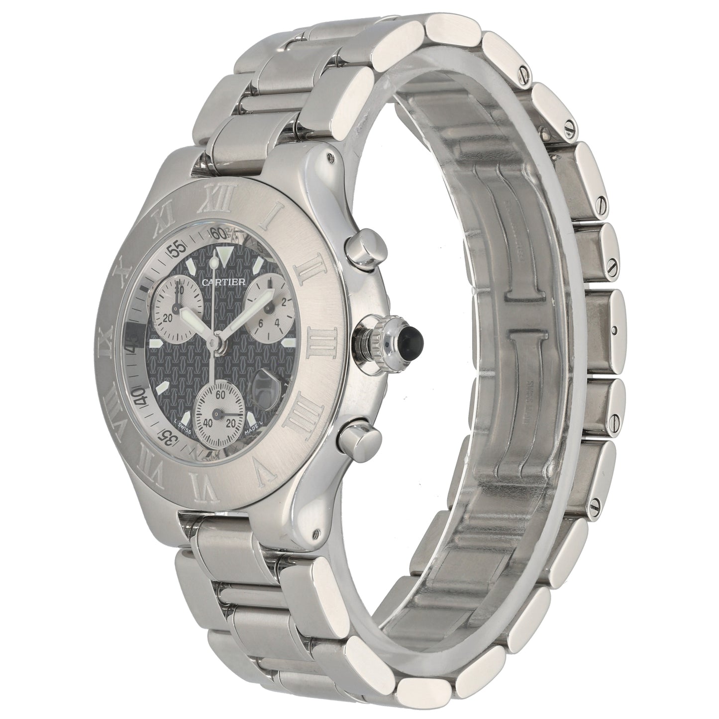 Cartier Must 21 W10125U2 38mm Stainless Steel Watch