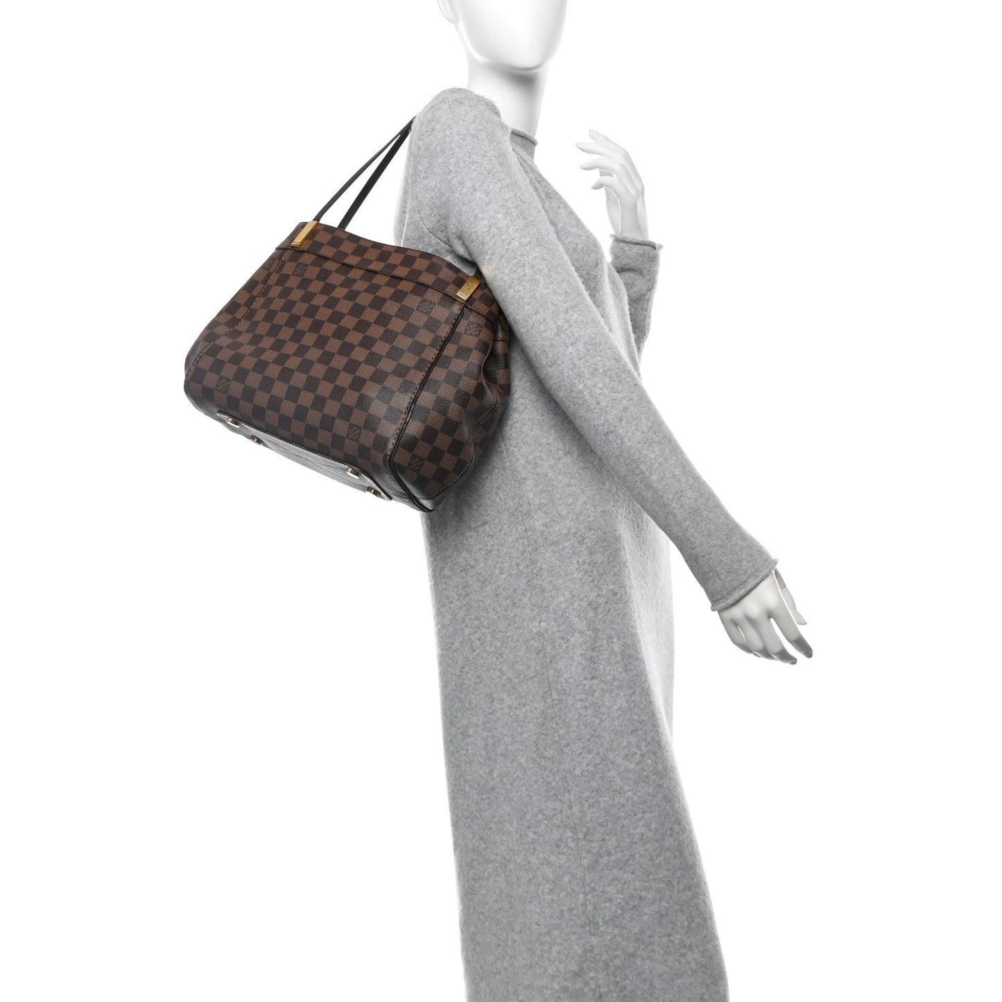 Louis Vuitton Marylebone Damier Ebene Coated Canvas Bag - Brown