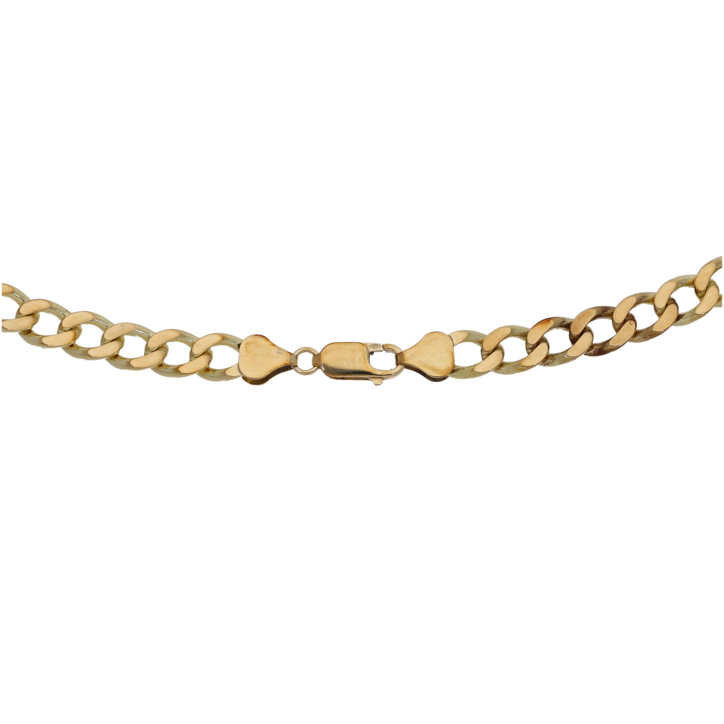 9ct Gold Curb Chain 26"