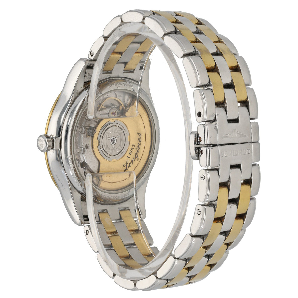 Longines Flagship L4.774.3 35.5mm Bi-Colour Watch