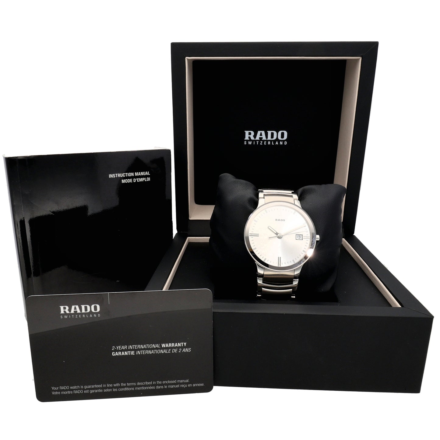Rado Centrix 115.0927.3 38mm Stainless Steel Watch