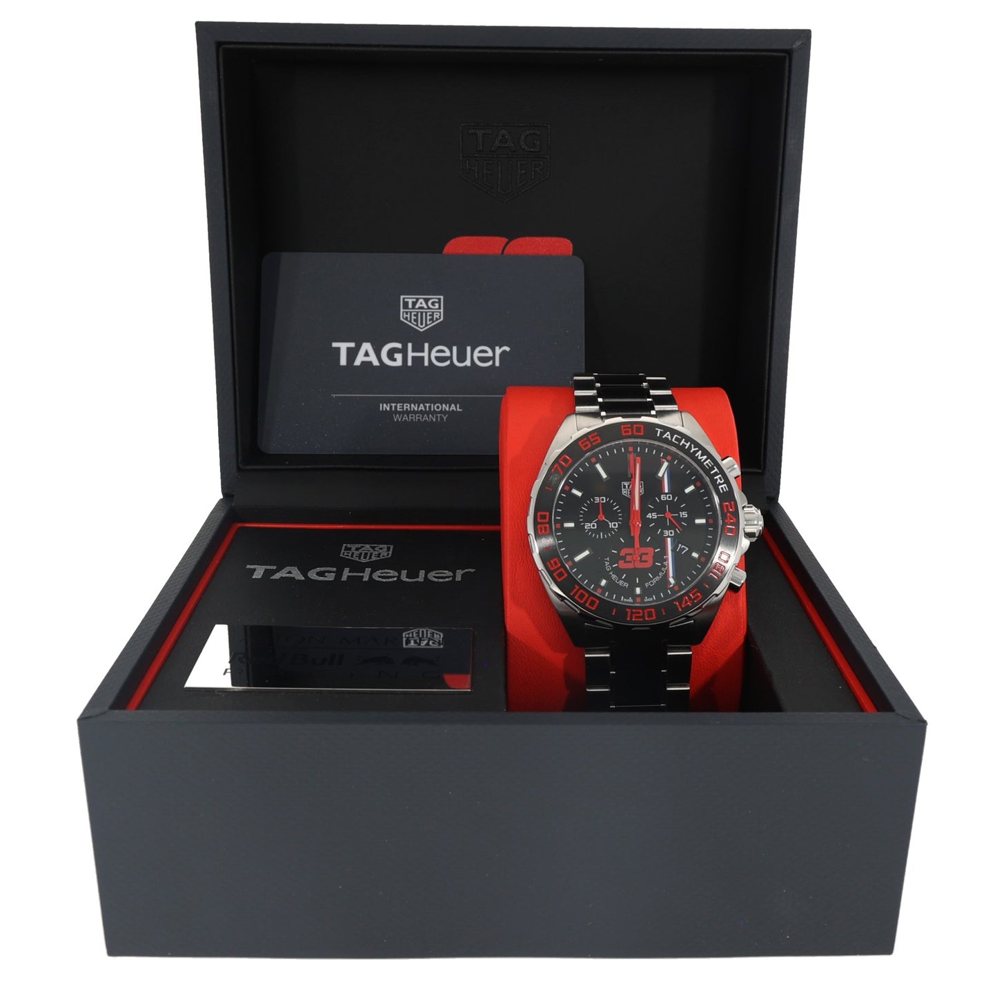 Tag Heuer Formula 1 Max Verstappen CAZ101U 43mm Stainless Steel Watch