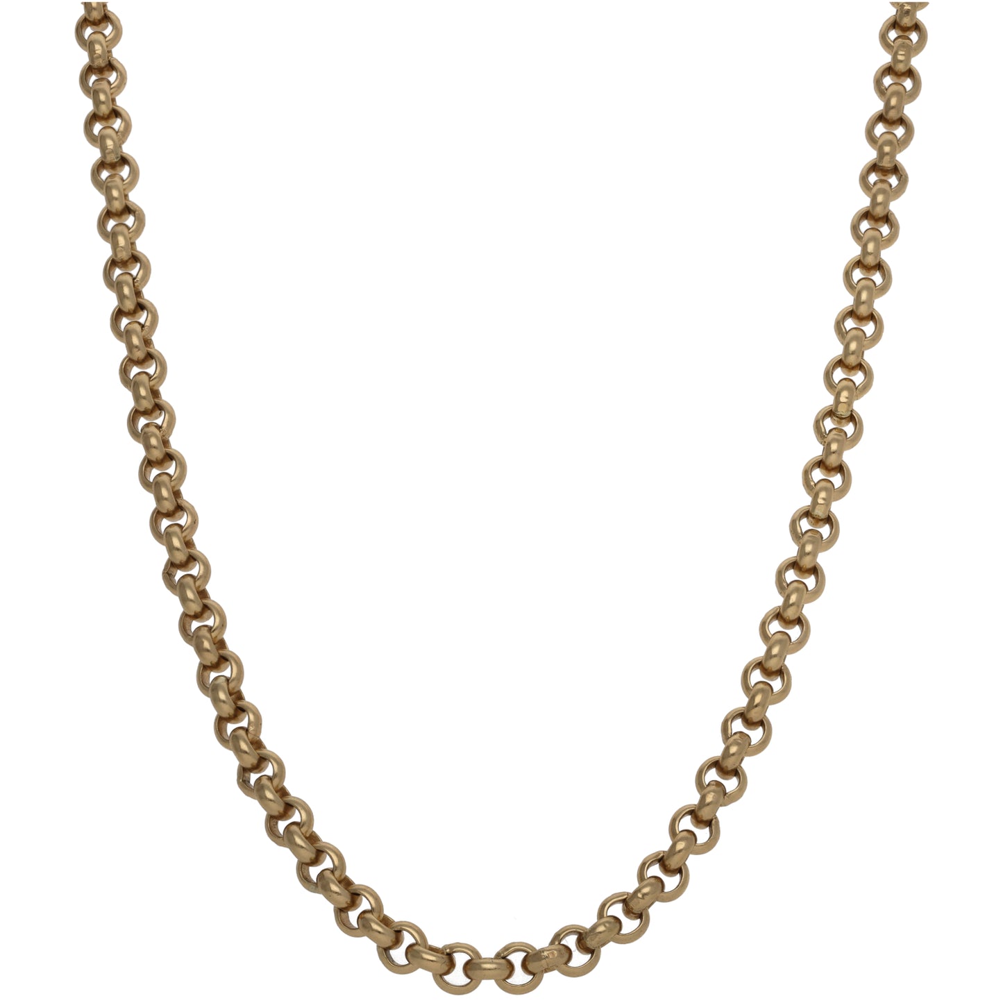 9ct Gold Belcher Chain 18"