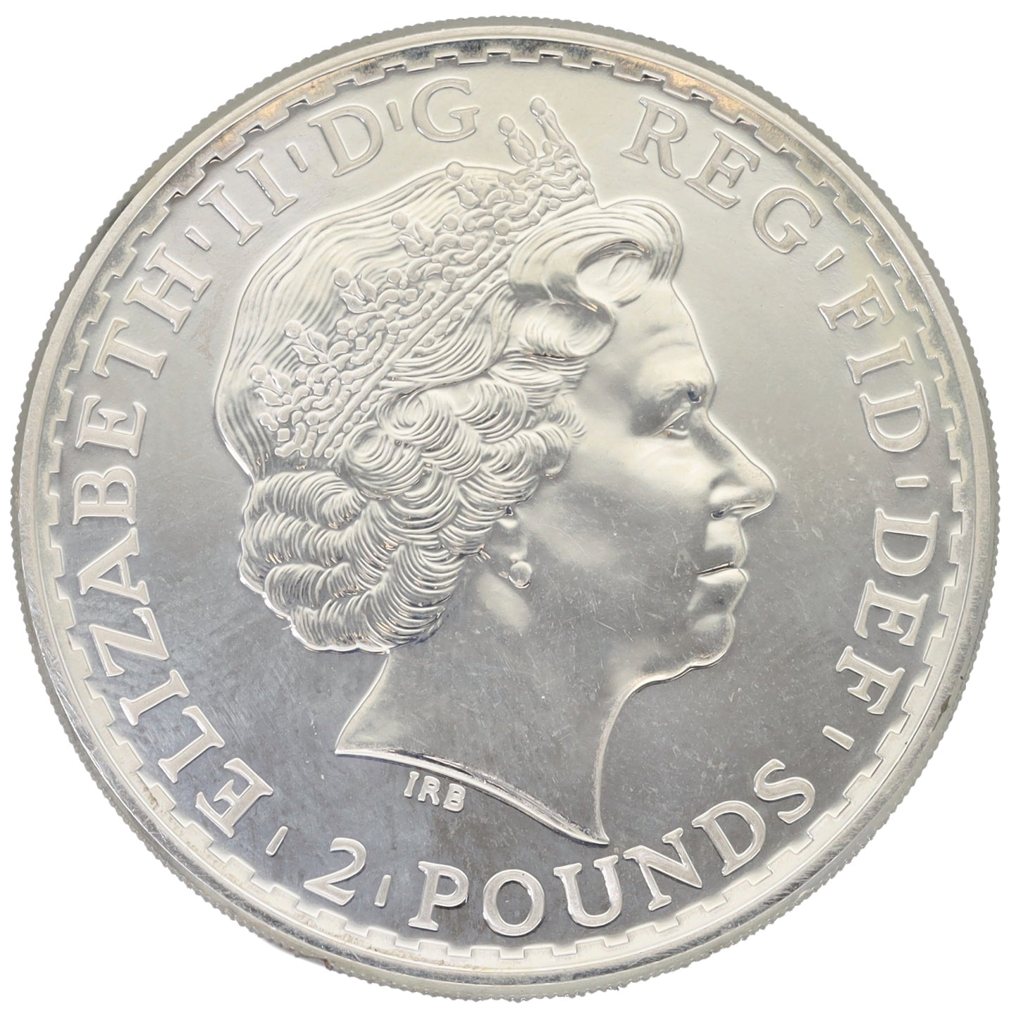 Fine Silver Queen Elizabeth II 1 OZ Britannia Coin 2014
