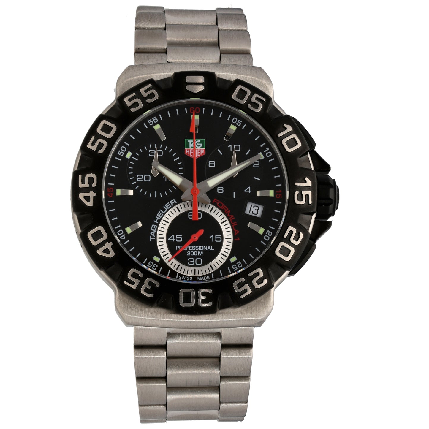 Tag Heuer Formula 1 CAH1110 41mm Stainless Steel Watch