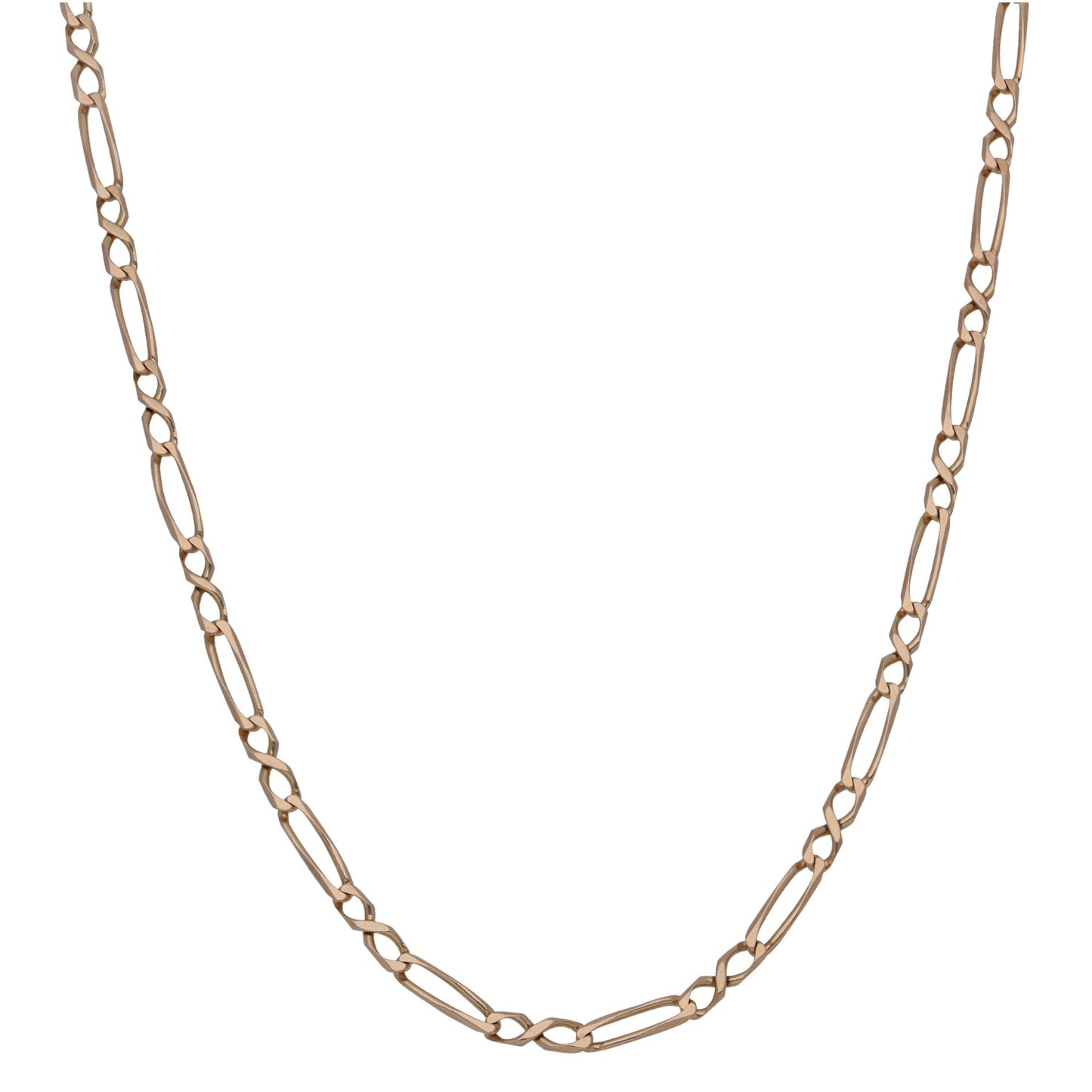 9ct Gold Figaro Chain 20"