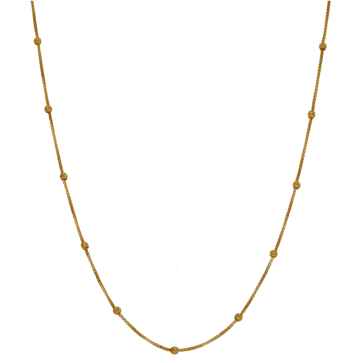 22ct Gold Fancy Necklace 16"
