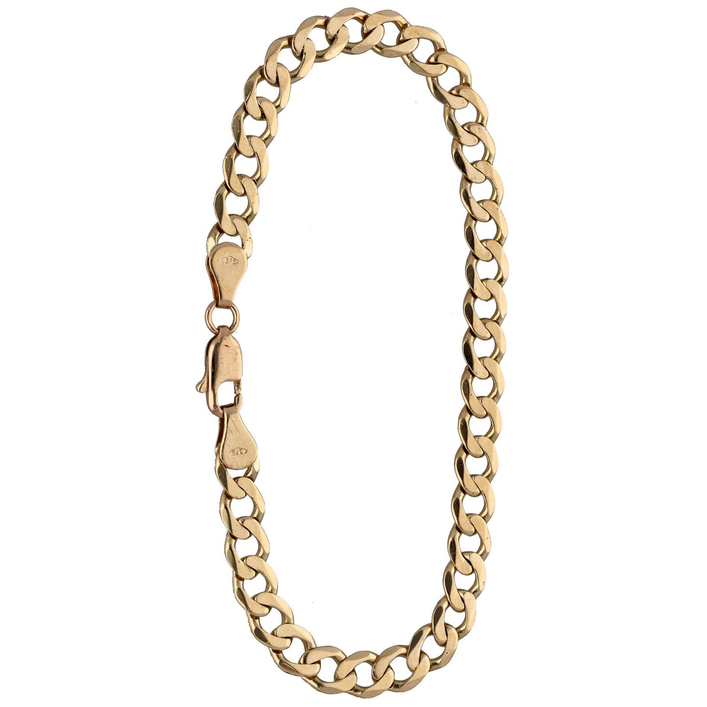 9ct Gold Curb Bracelet