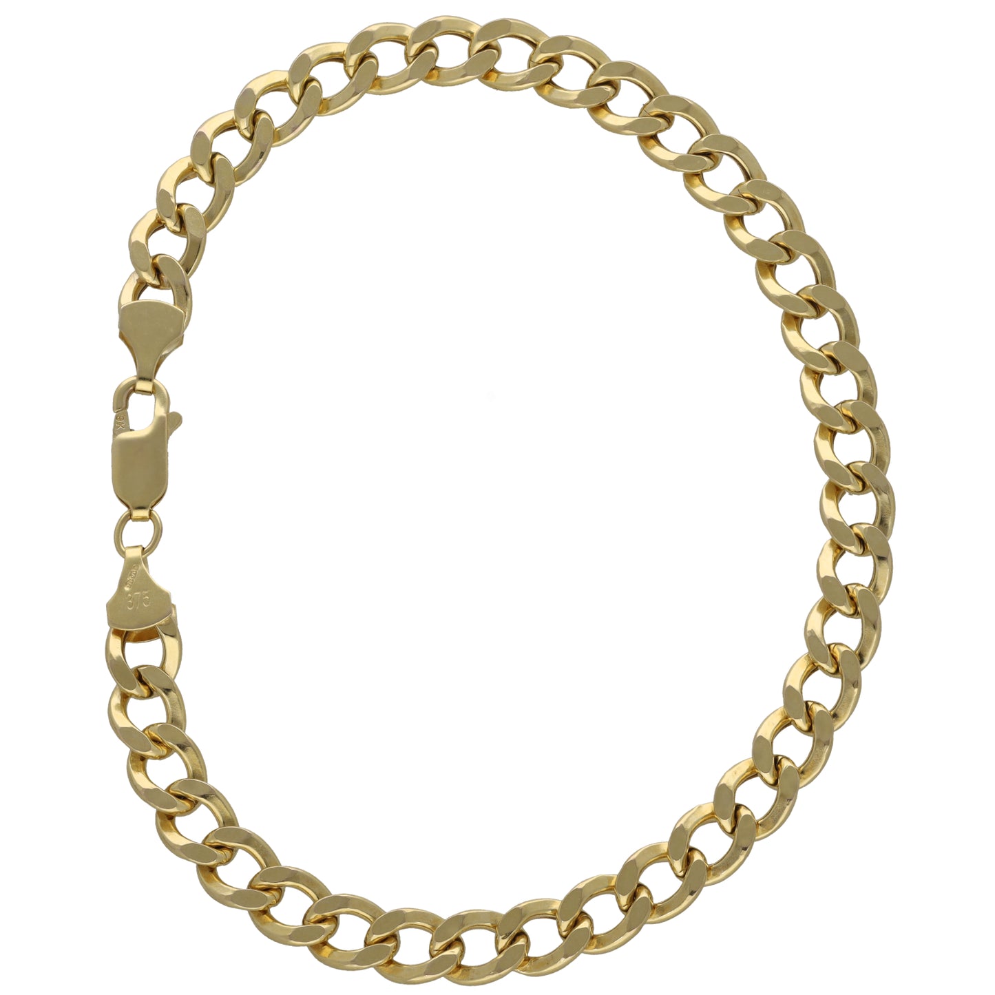 9ct Gold Curb Bracelet