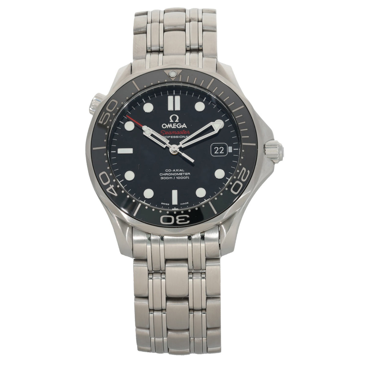 Omega Seamaster 212.30.41.20.01.003, 41mm stainless steel case and link bracelet