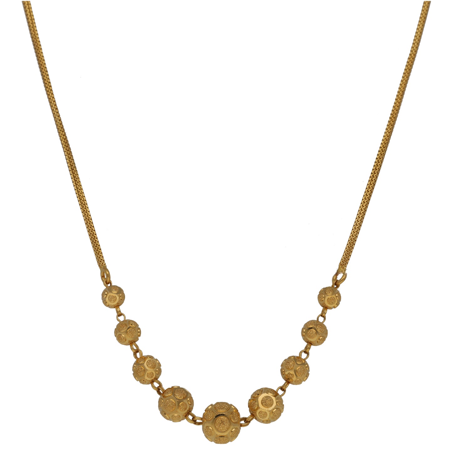 22ct Gold Fancy Necklace 18"