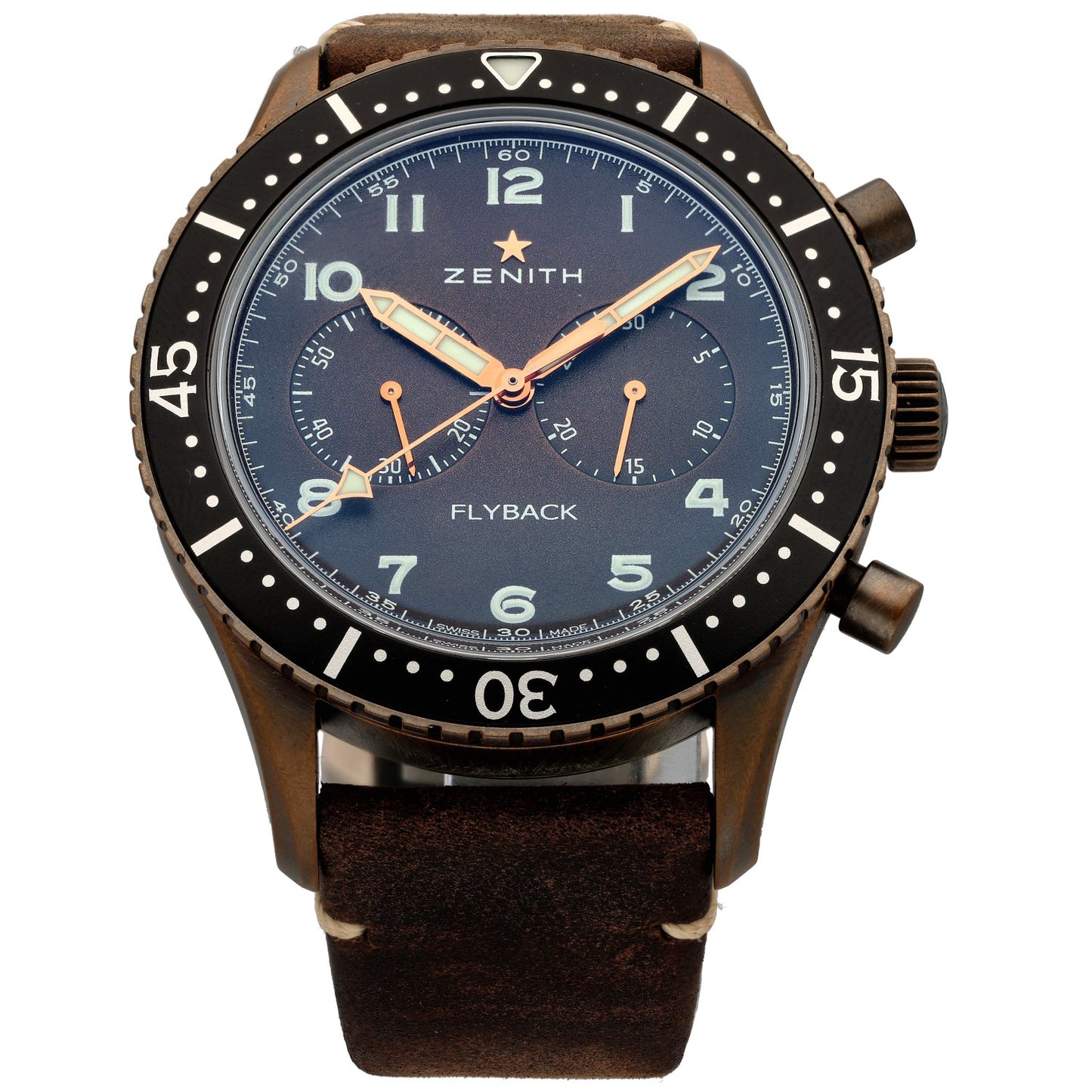 Zenith Pilot Cronometro Tipo CP-2 Flyback 29.2240.405/18.C801 43mm Bronze Watch