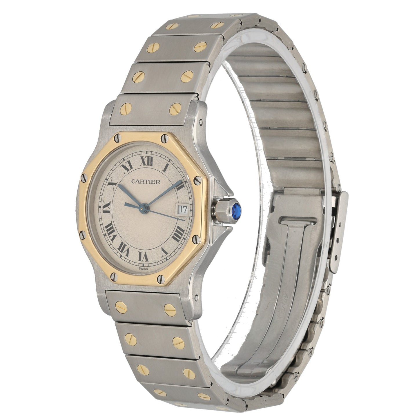 Cartier Santos 187902 29mm Bi-Colour Watch