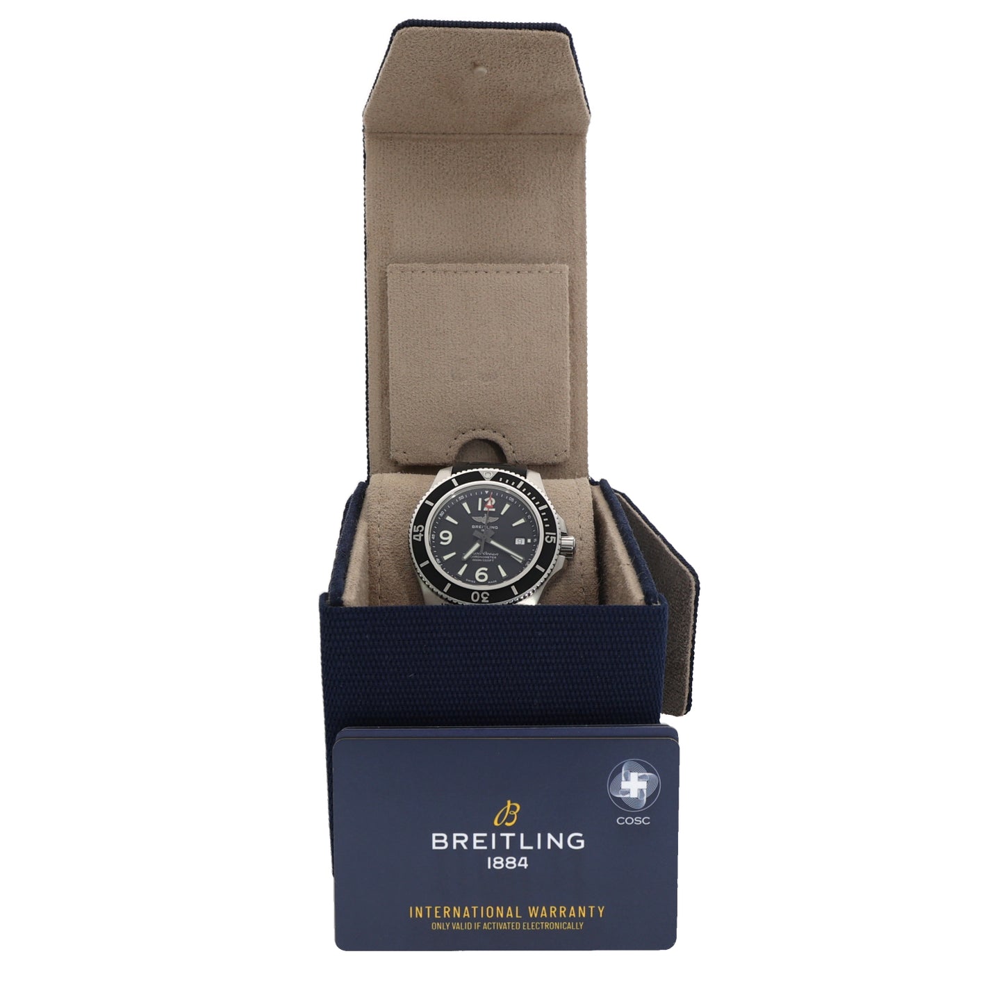 Breitling Superocean A17367 43mm Stainless Steel Watch