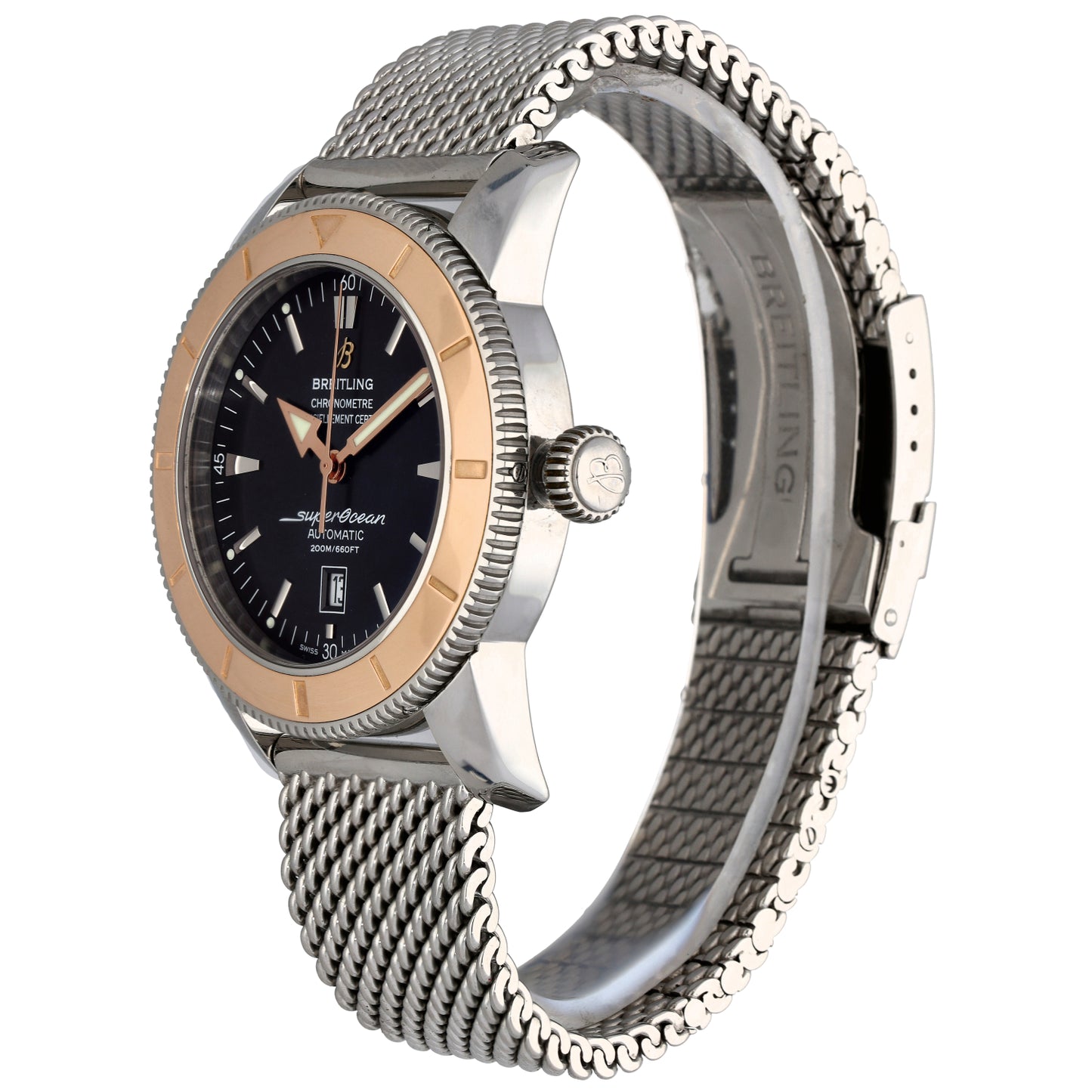 Breitling Superocean Heritage U17320 46mm Stainless Steel Watch
