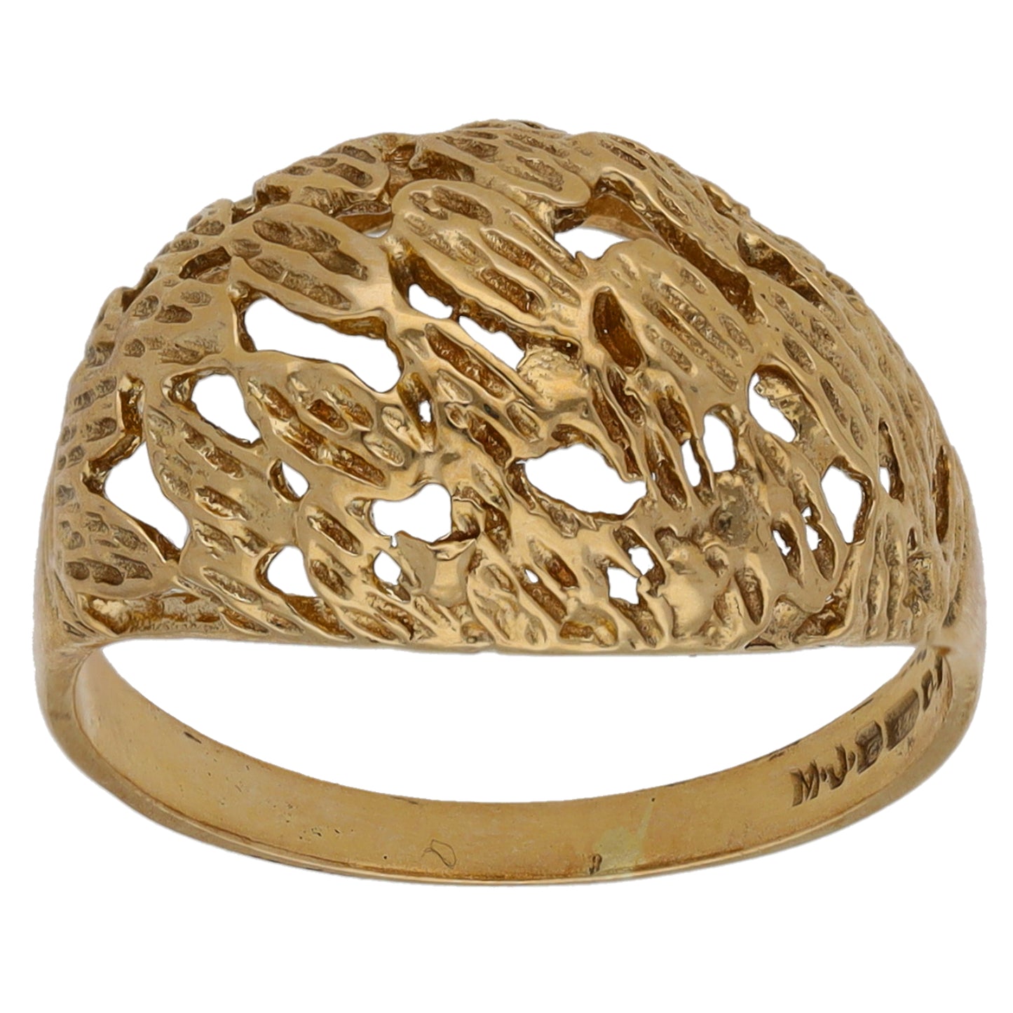 9ct Gold Alternative Ring Size M