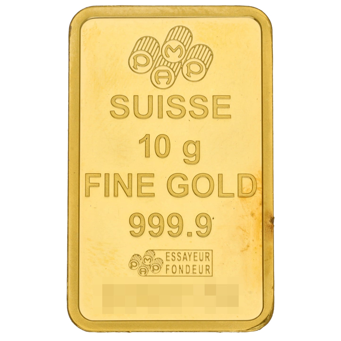 24ct 10g Gold Bar