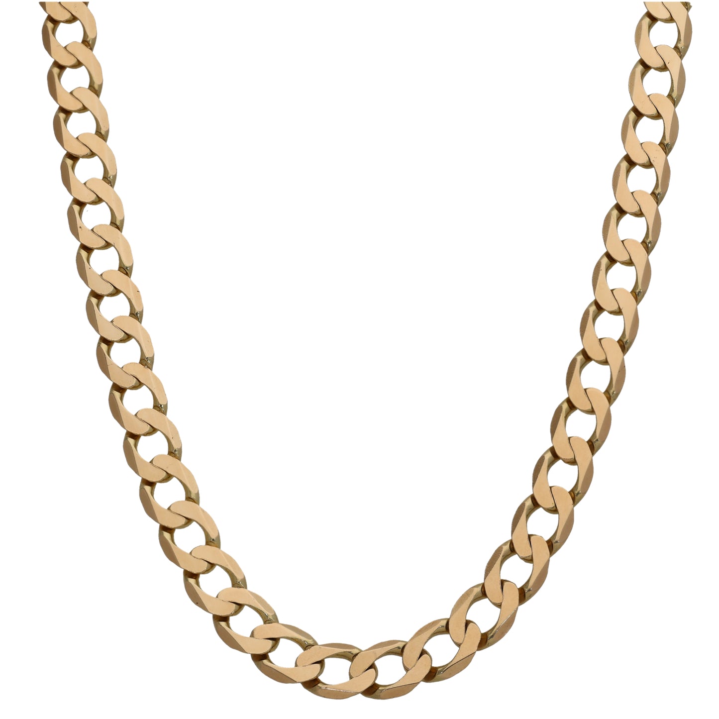 9ct Gold Curb Chain 20"