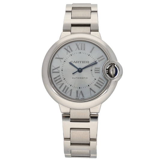 Cartier Ballon Bleu De Cartier WSBB0062 33mm Stainless Steel Watch