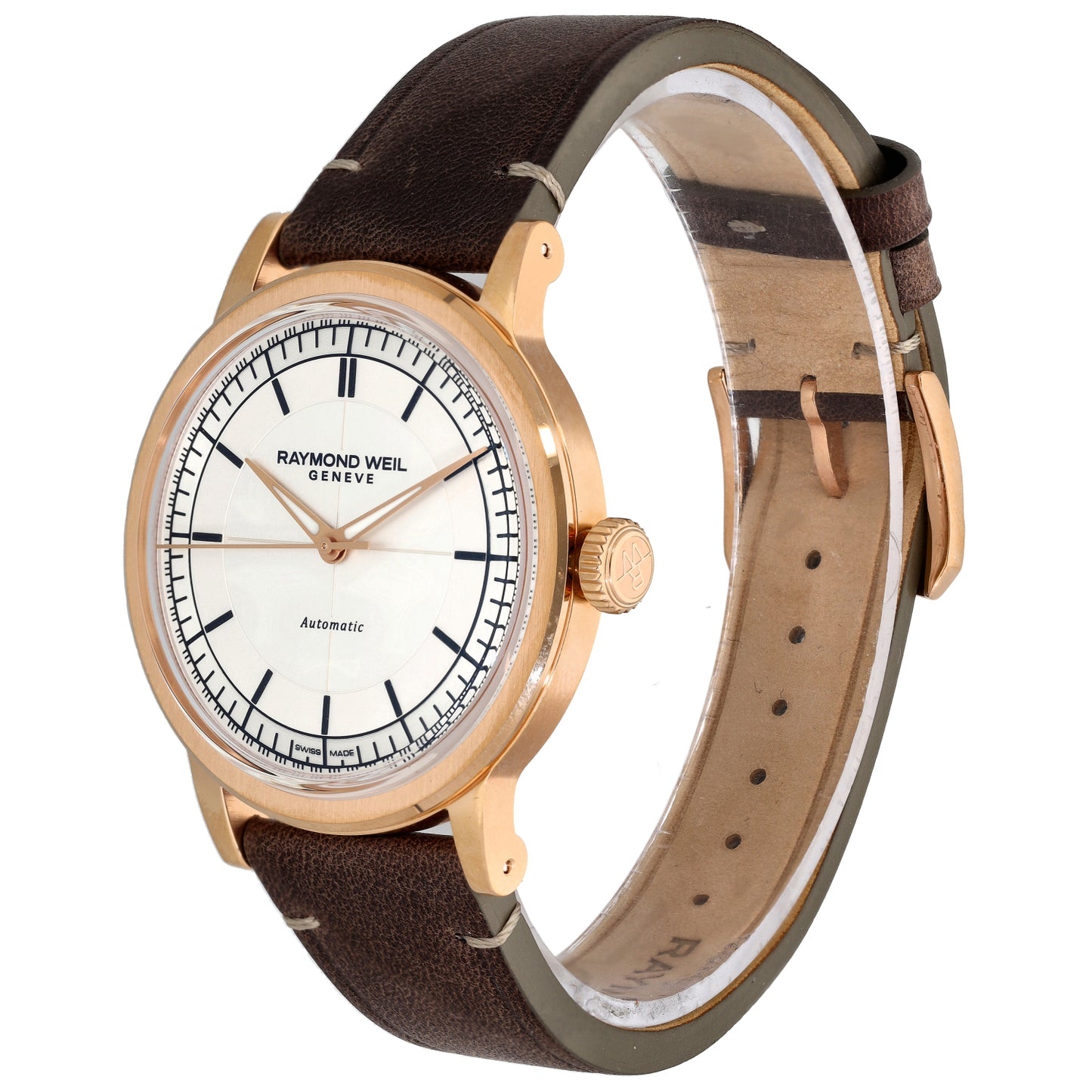 Raymond Weil Millesime 2925 39mm Gold Plated Watch