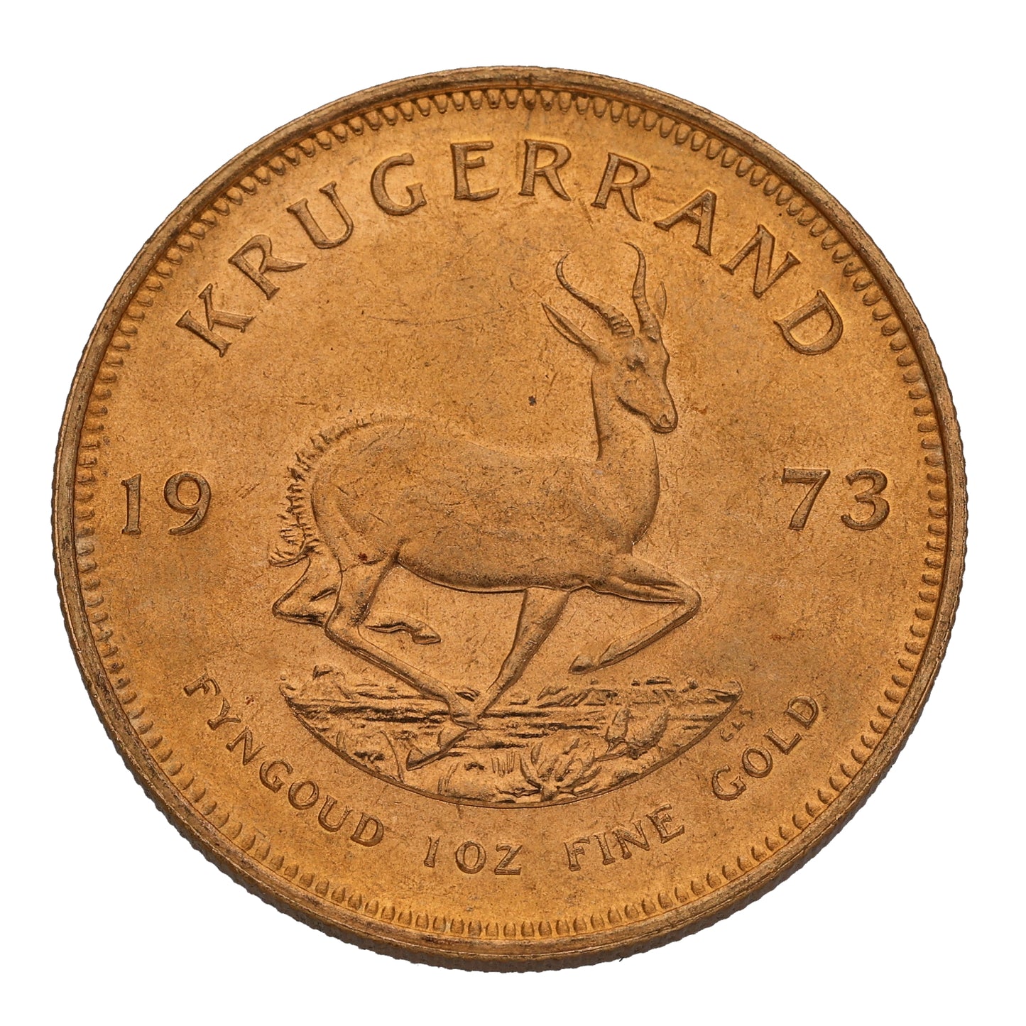 22ct Gold 1 OZ Krugerrand Coin 1973